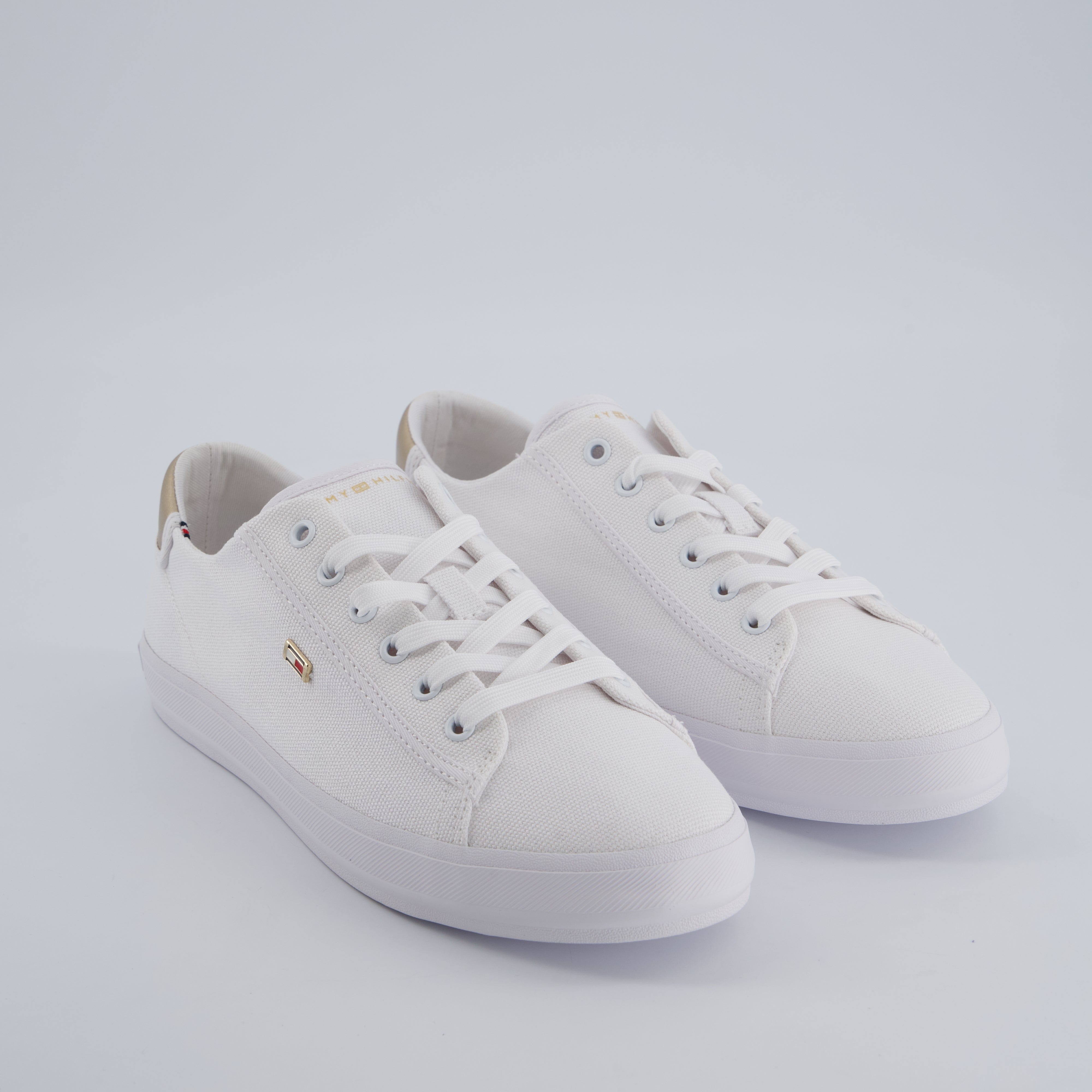 HILFIGER Damenschuhe - Schnürschuhe Schnürschuhe Vulc Canvas lace up Sneaker
