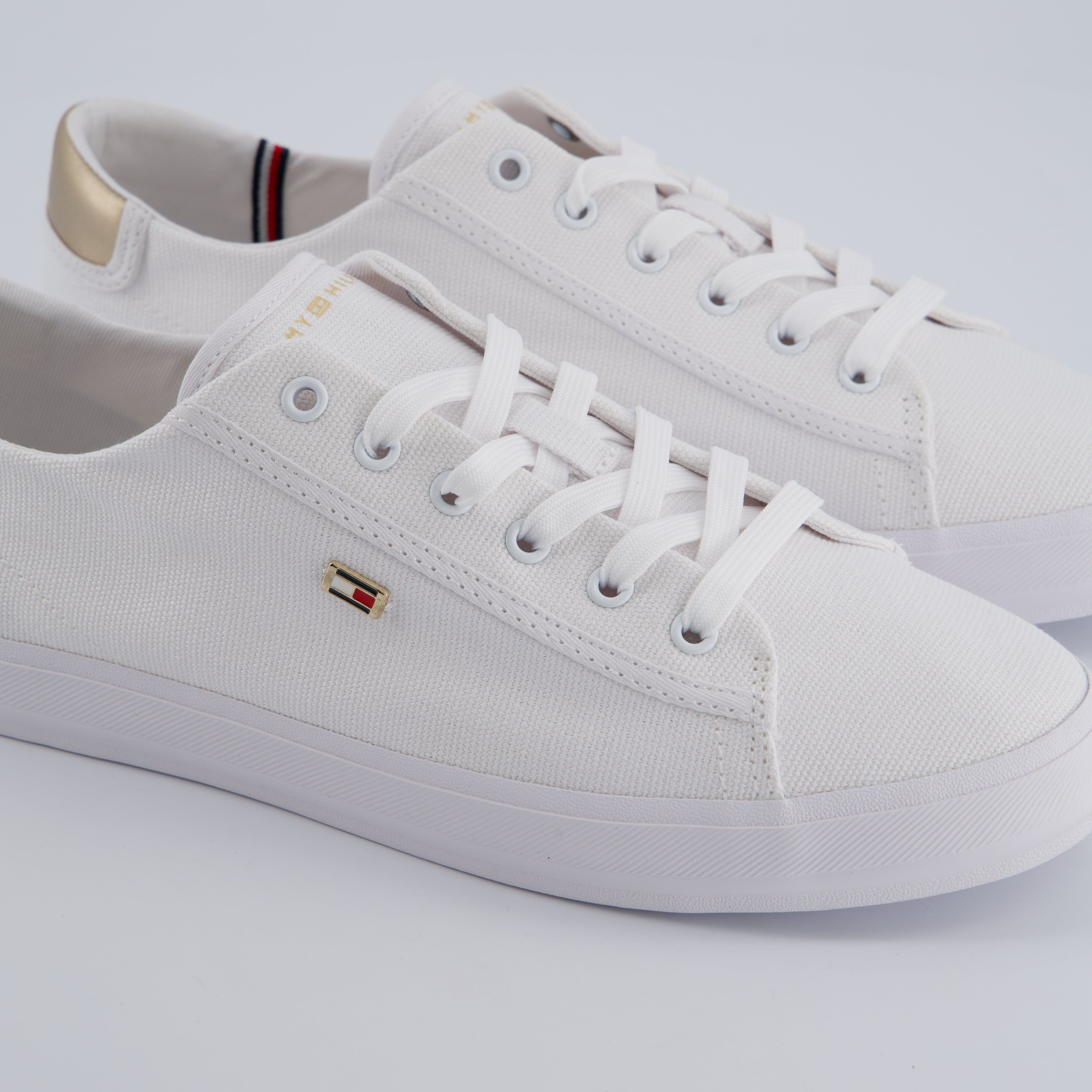 HILFIGER Damenschuhe - Schnürschuhe Schnürschuhe Vulc Canvas lace up Sneaker