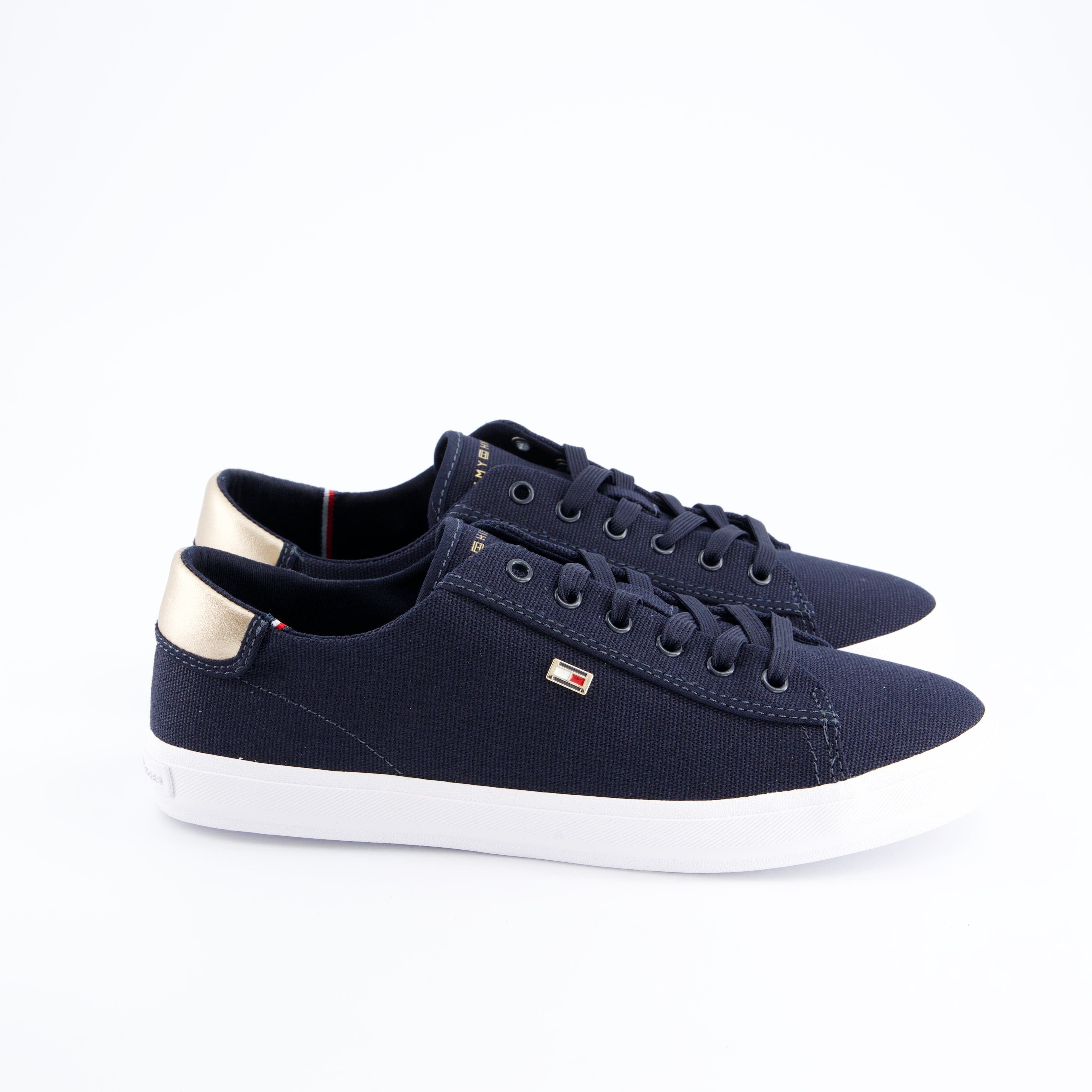 HILFIGER Damenschuhe - Schnürschuhe Schnürschuhe Vulc Canvas lace up Sneaker