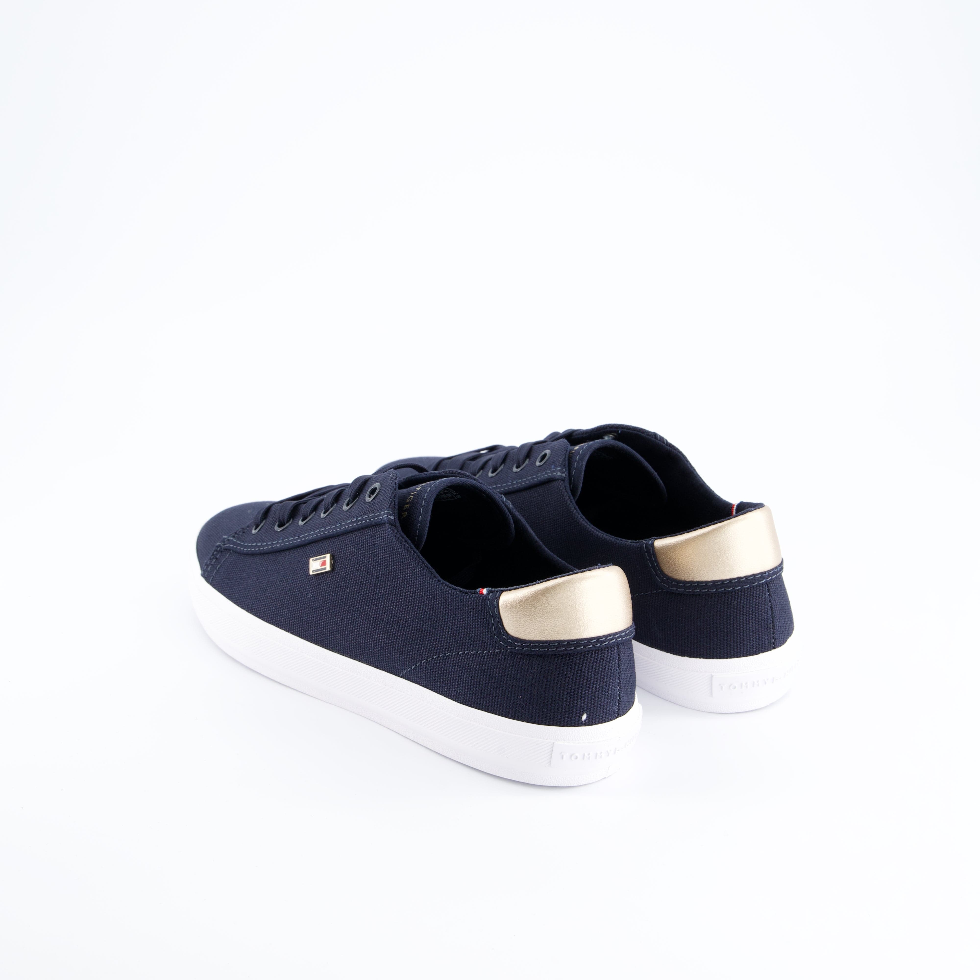 HILFIGER Damenschuhe - Schnürschuhe Schnürschuhe Vulc Canvas lace up Sneaker