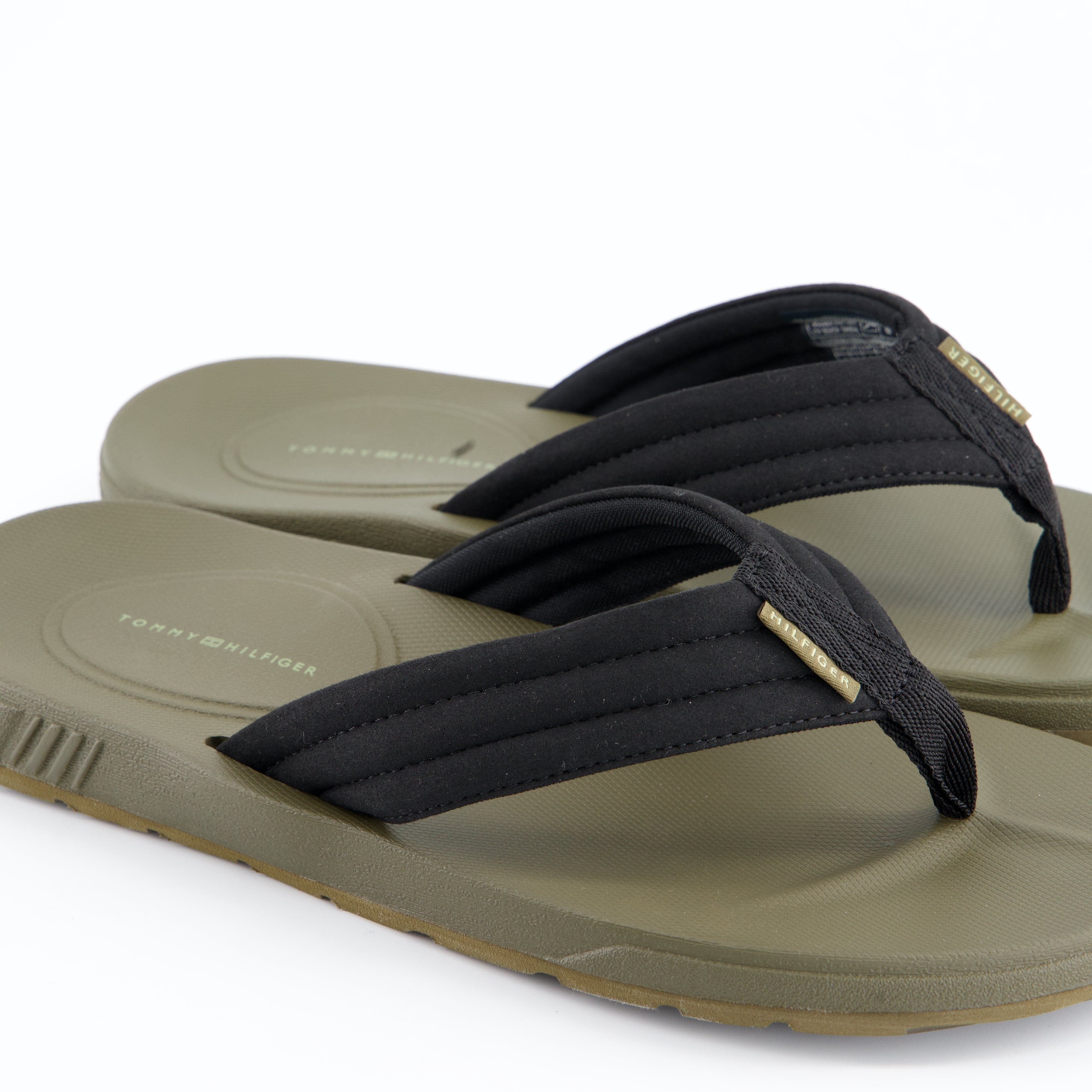 HILFIGER Herrenschuh - Pantoffel Pantoffel MOLDED HILFIGER LTH BEACH SANDAL