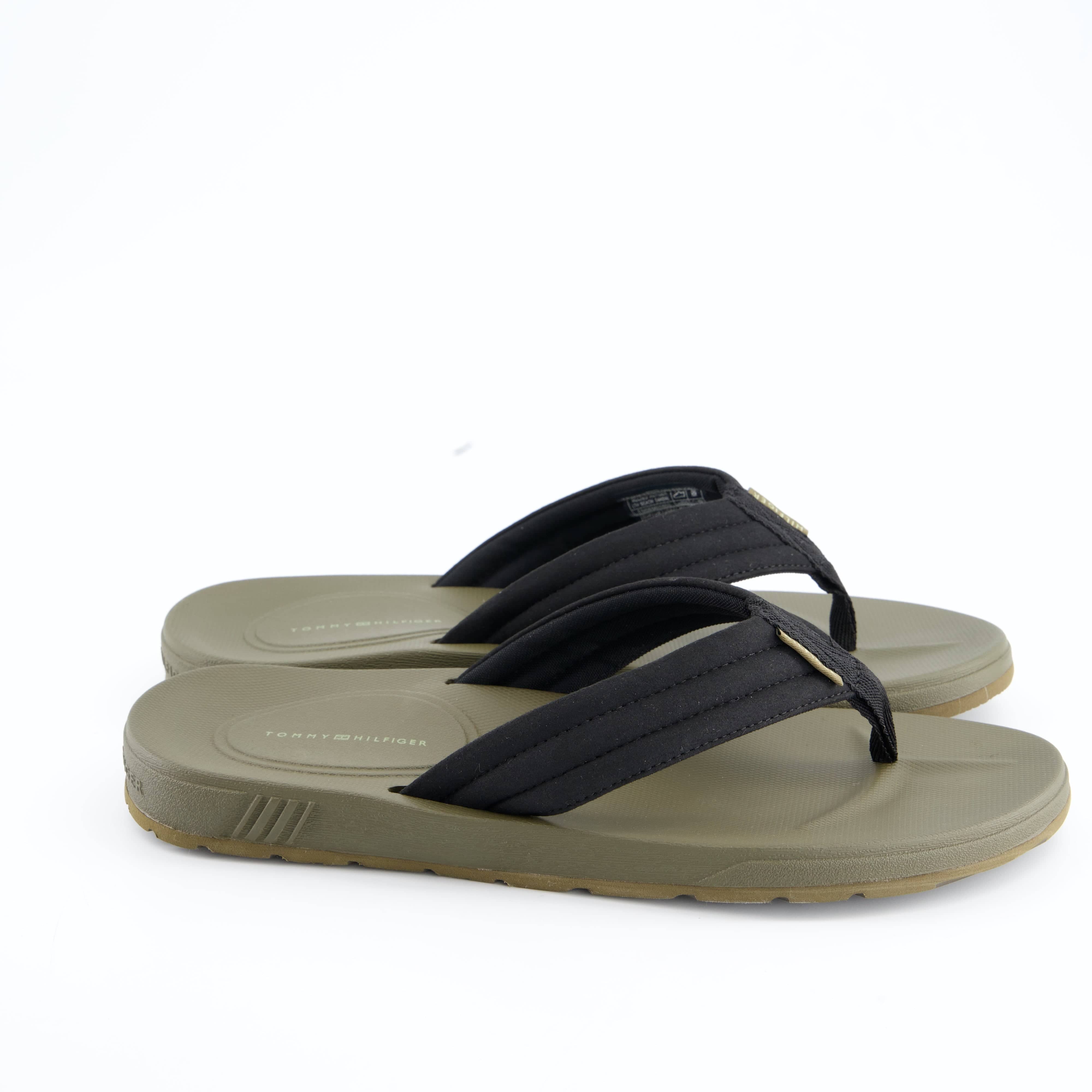 HILFIGER Herrenschuh - Pantoffel Pantoffel MOLDED HILFIGER LTH BEACH SANDAL