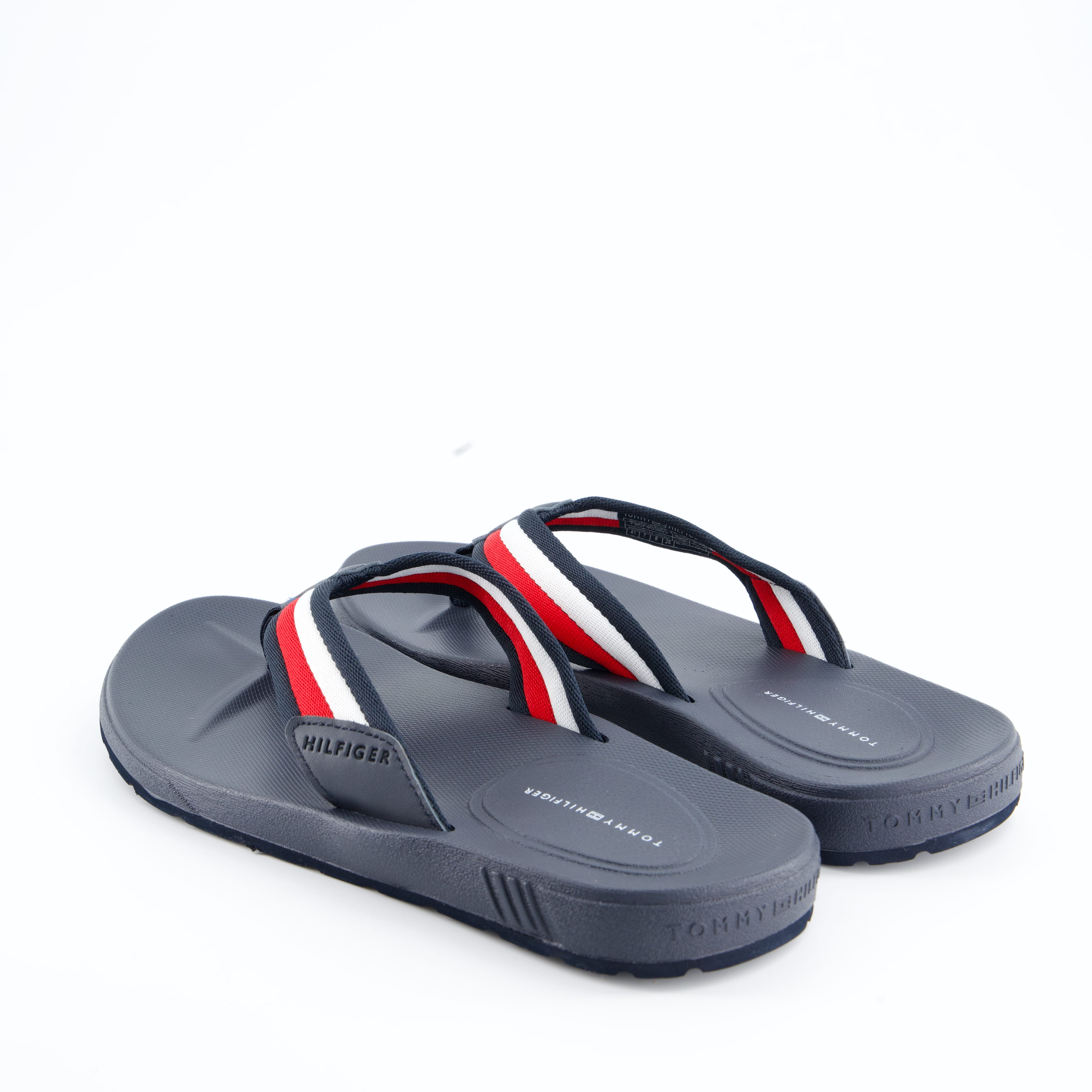 HILFIGER Herrenschuh - Pantoffel Pantoffel MOLDED HILFIGER RWB BEACH SANDAL