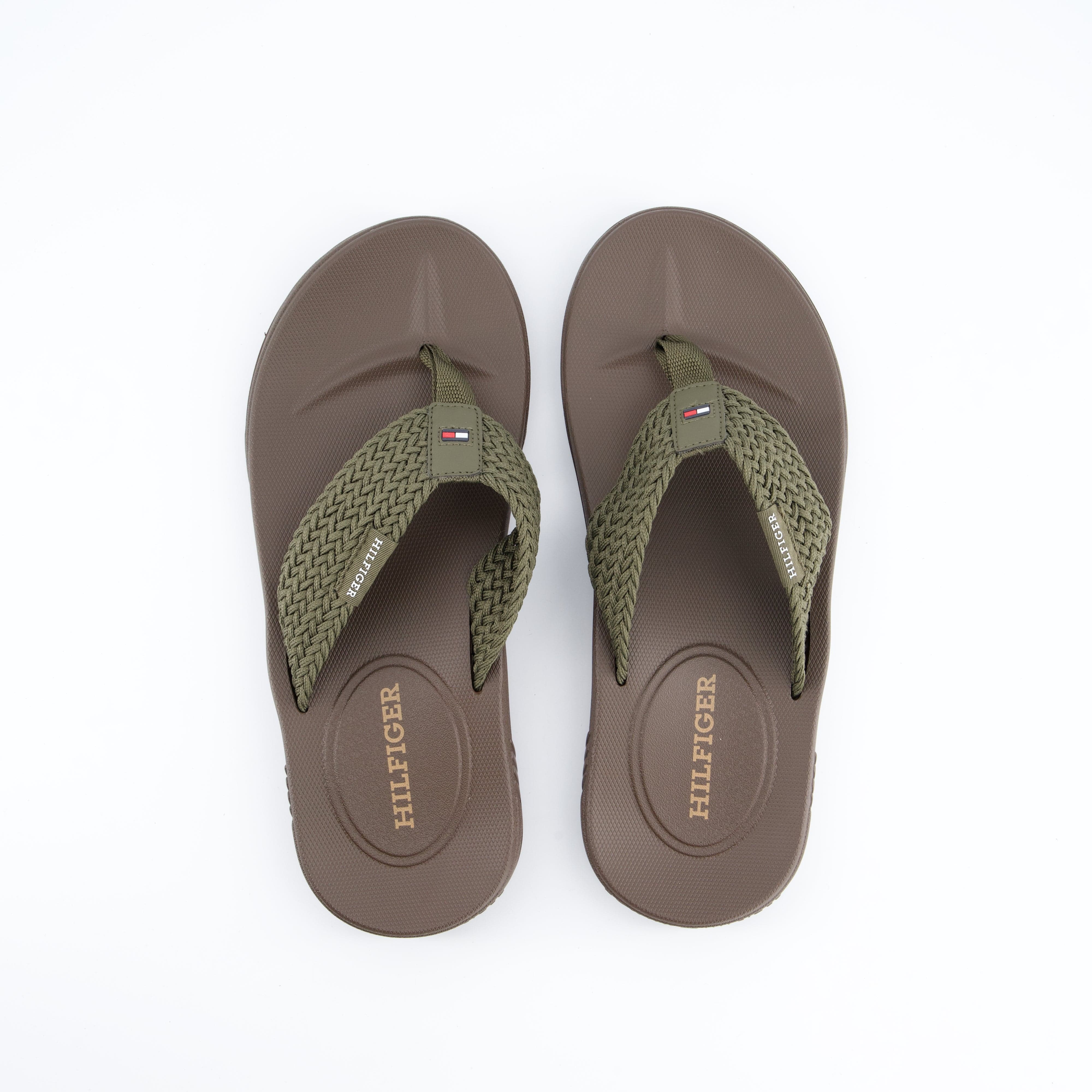 HILFIGER Herrenschuh - Pantoffel Pantoffel Molded Web Beach Sandal