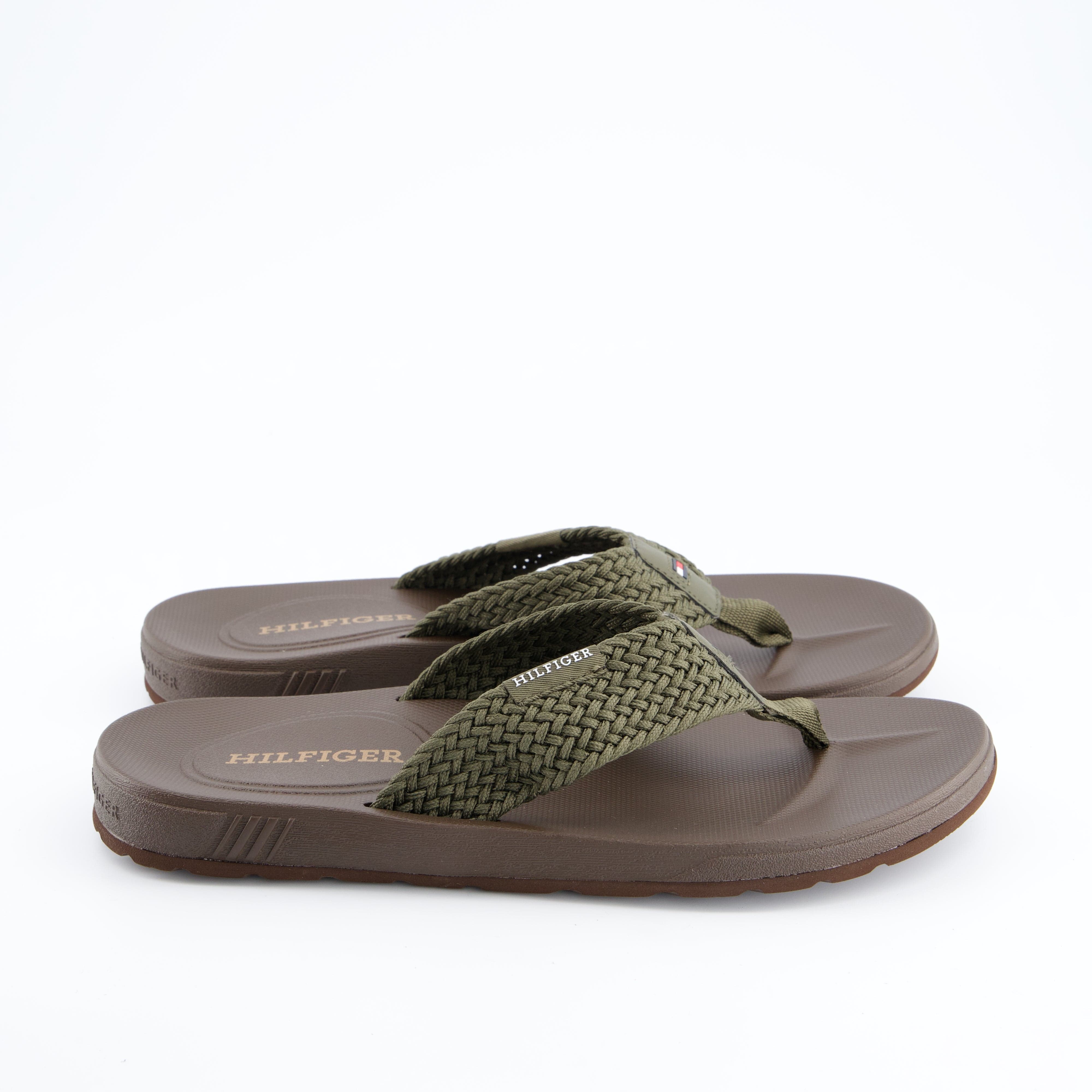 HILFIGER Herrenschuh - Pantoffel Pantoffel Molded Web Beach Sandal