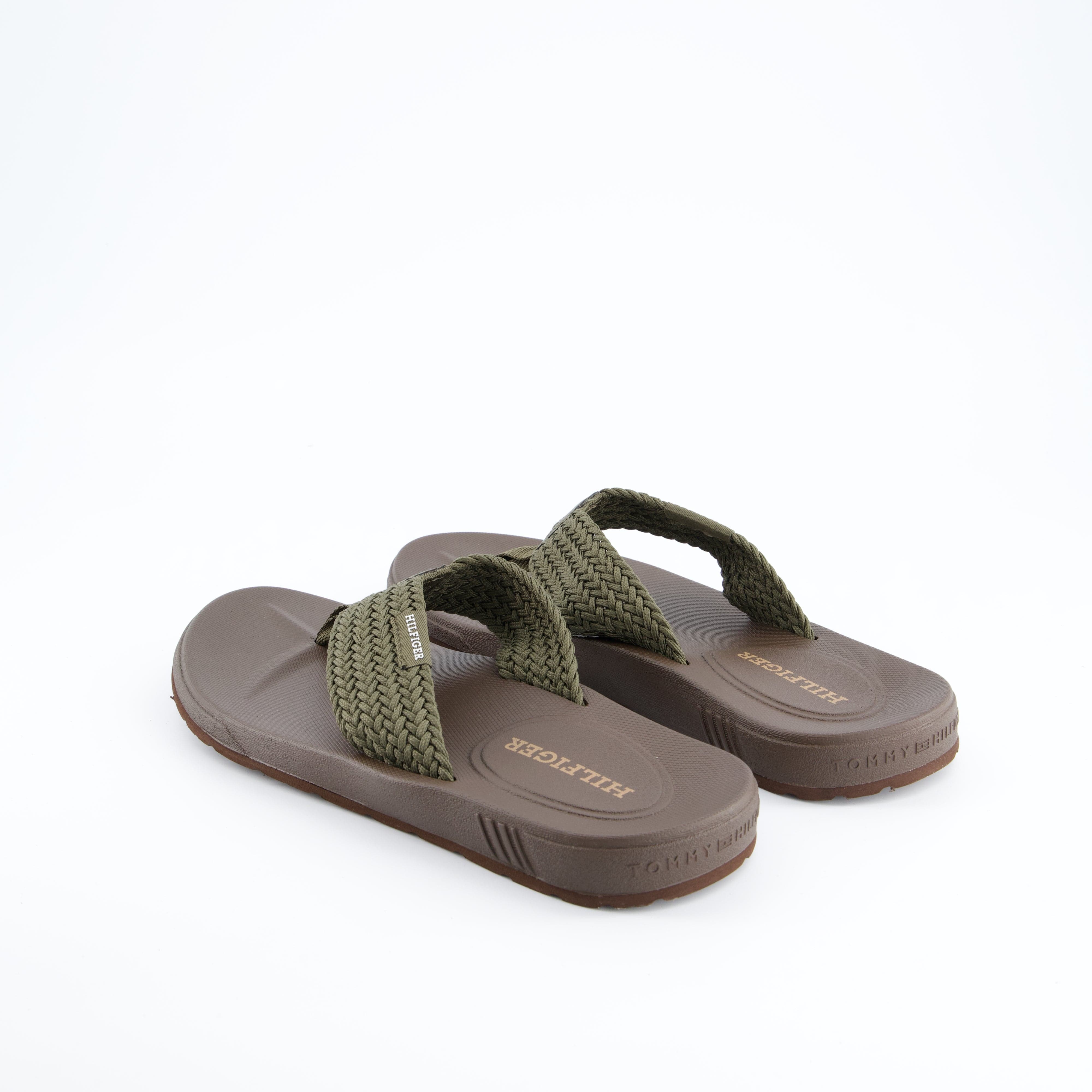 HILFIGER Herrenschuh - Pantoffel Pantoffel Molded Web Beach Sandal