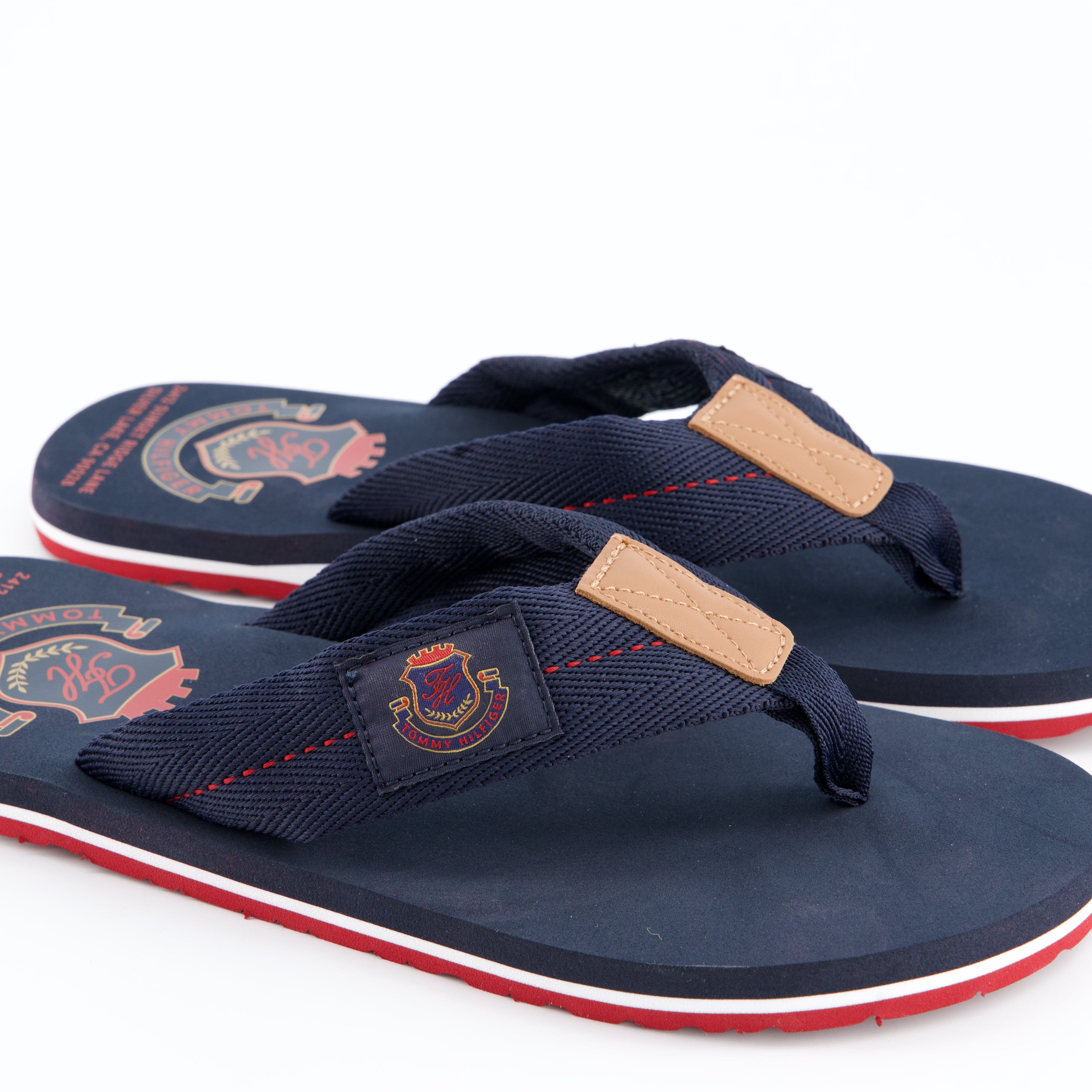 HILFIGER Herrenschuh - Pantoffel Pantoffel PATCH HILFIGER BEACH SANDAL