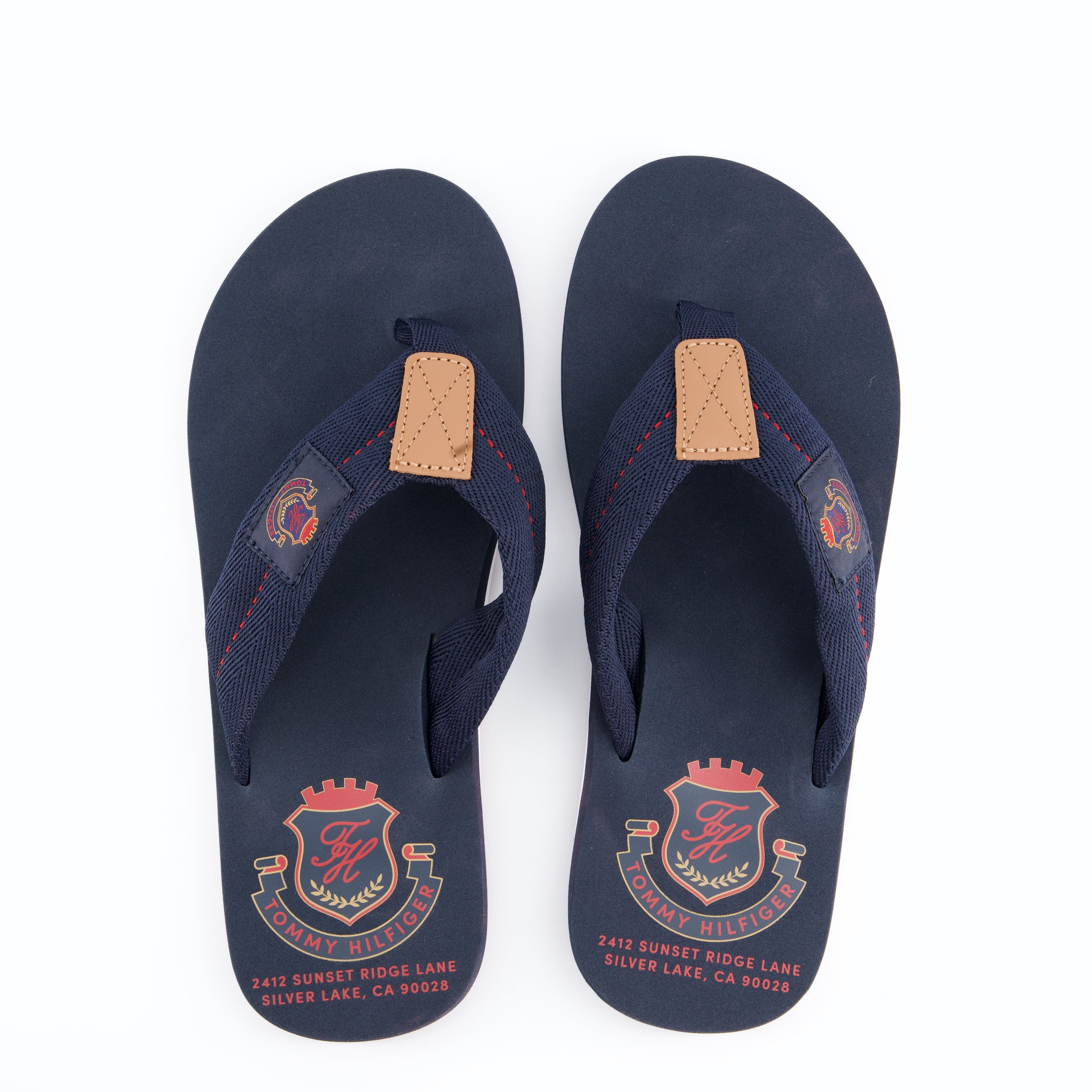 HILFIGER Herrenschuh - Pantoffel Pantoffel PATCH HILFIGER BEACH SANDAL
