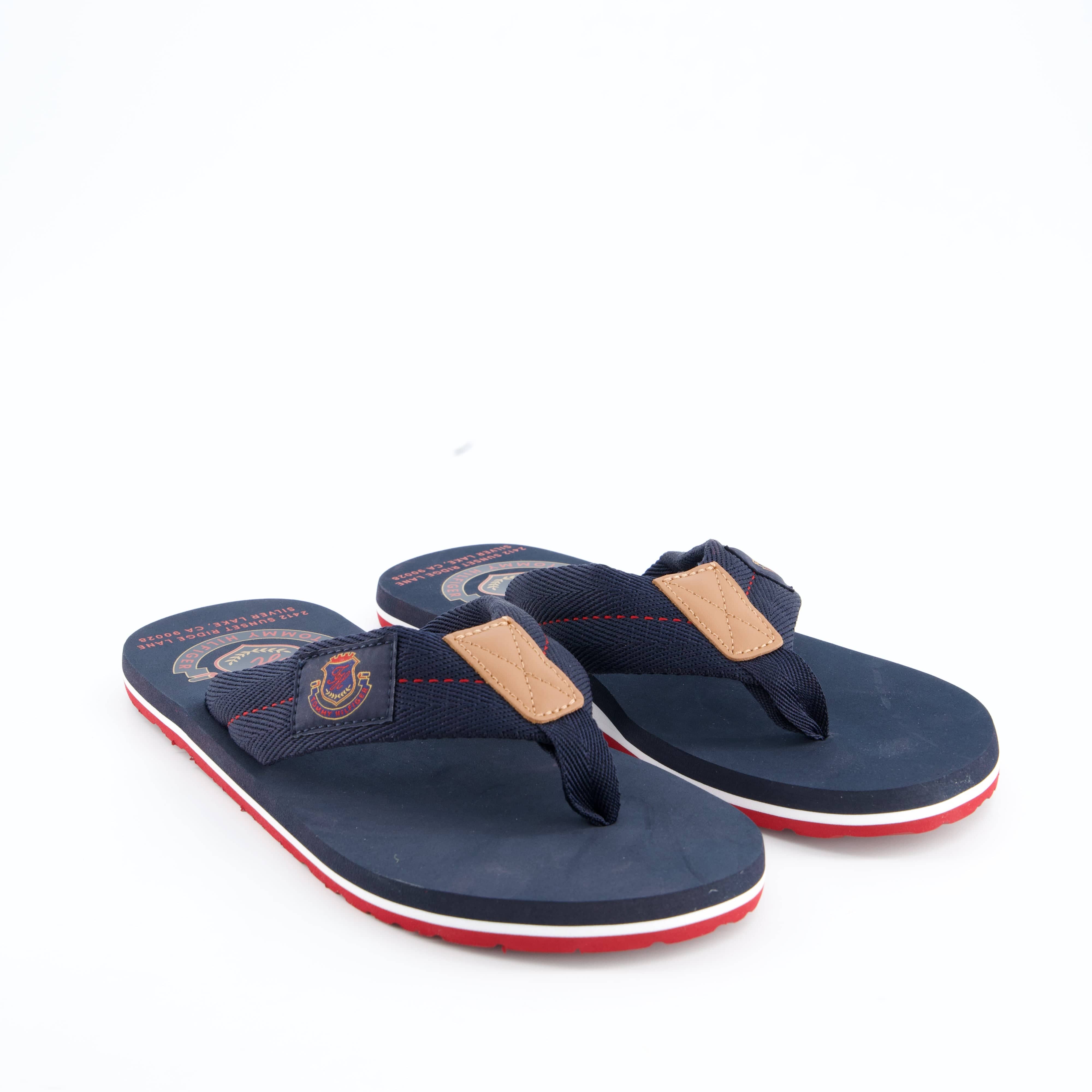 HILFIGER Herrenschuh - Pantoffel Pantoffel PATCH HILFIGER BEACH SANDAL