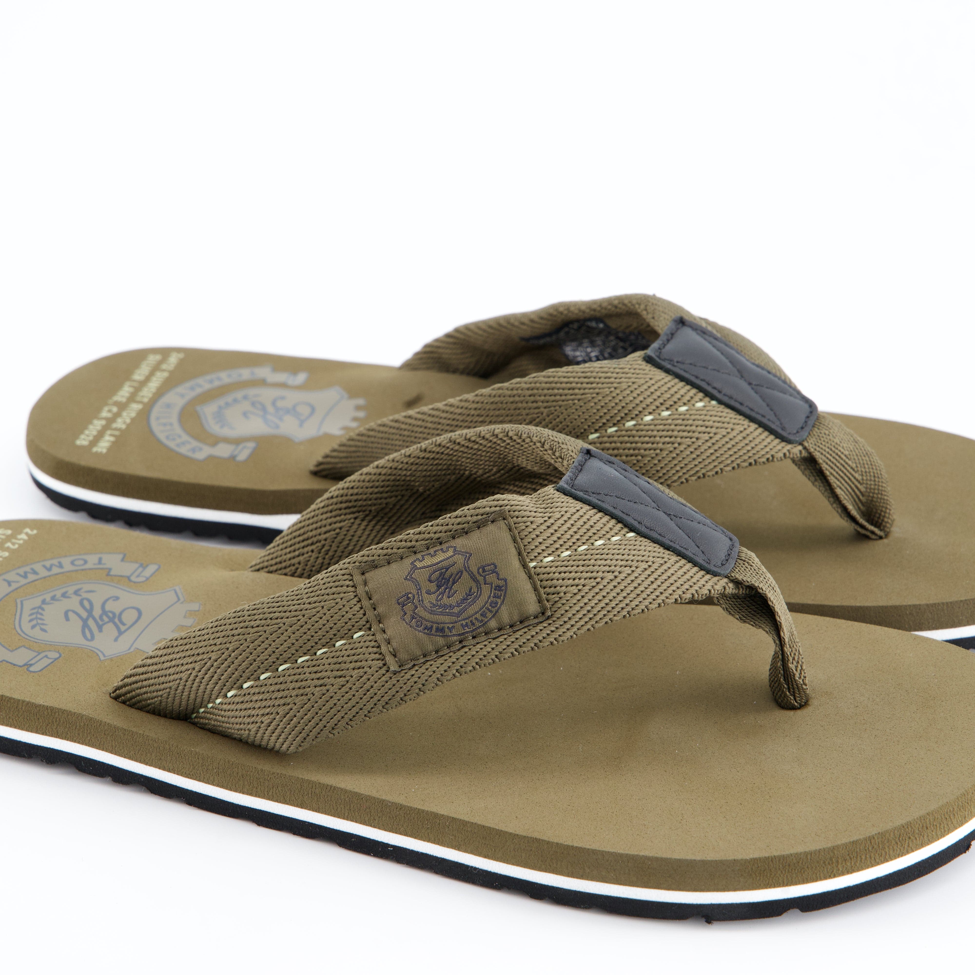 HILFIGER Herrenschuh - Pantoffel Pantoffel PATCH HILFIGER BEACH SANDAL