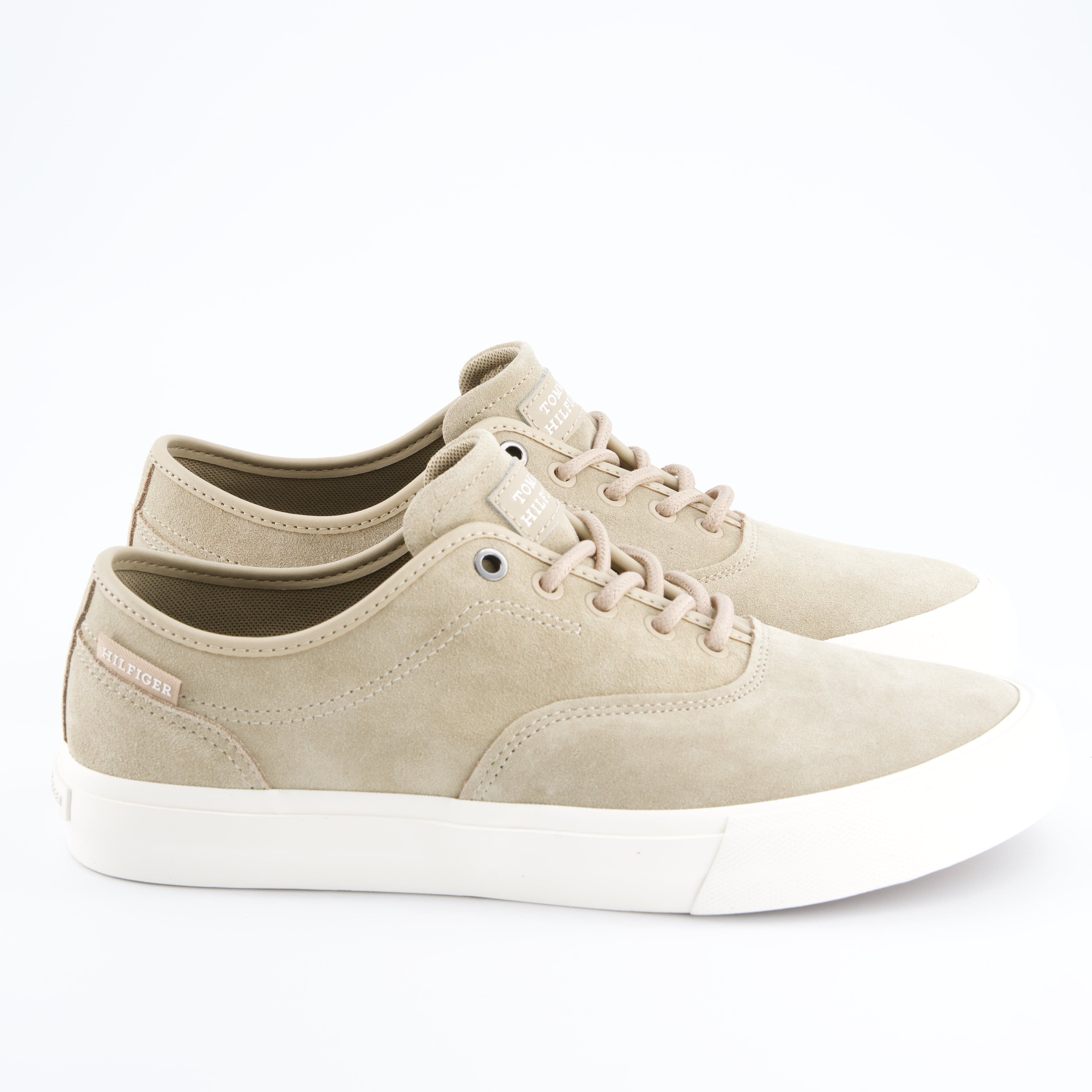 HILFIGER Herrenschuh - Schnürschuh Schnürschuh Vulc low Oxford Suede