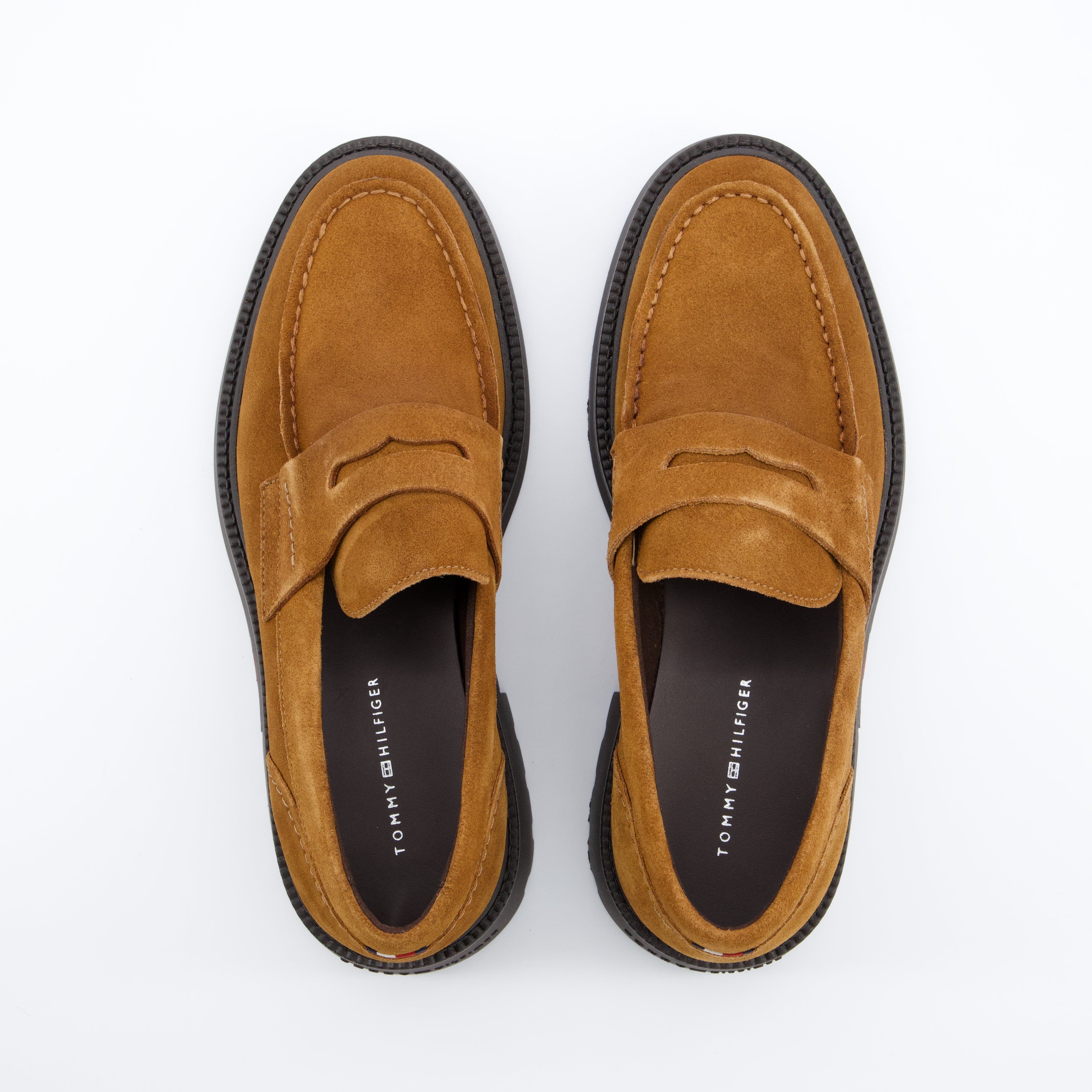 HILFIGER Herrenschuh - Slipper/Mokassin, Slipper/Mokassin Comfort lwt Suede Loafer
