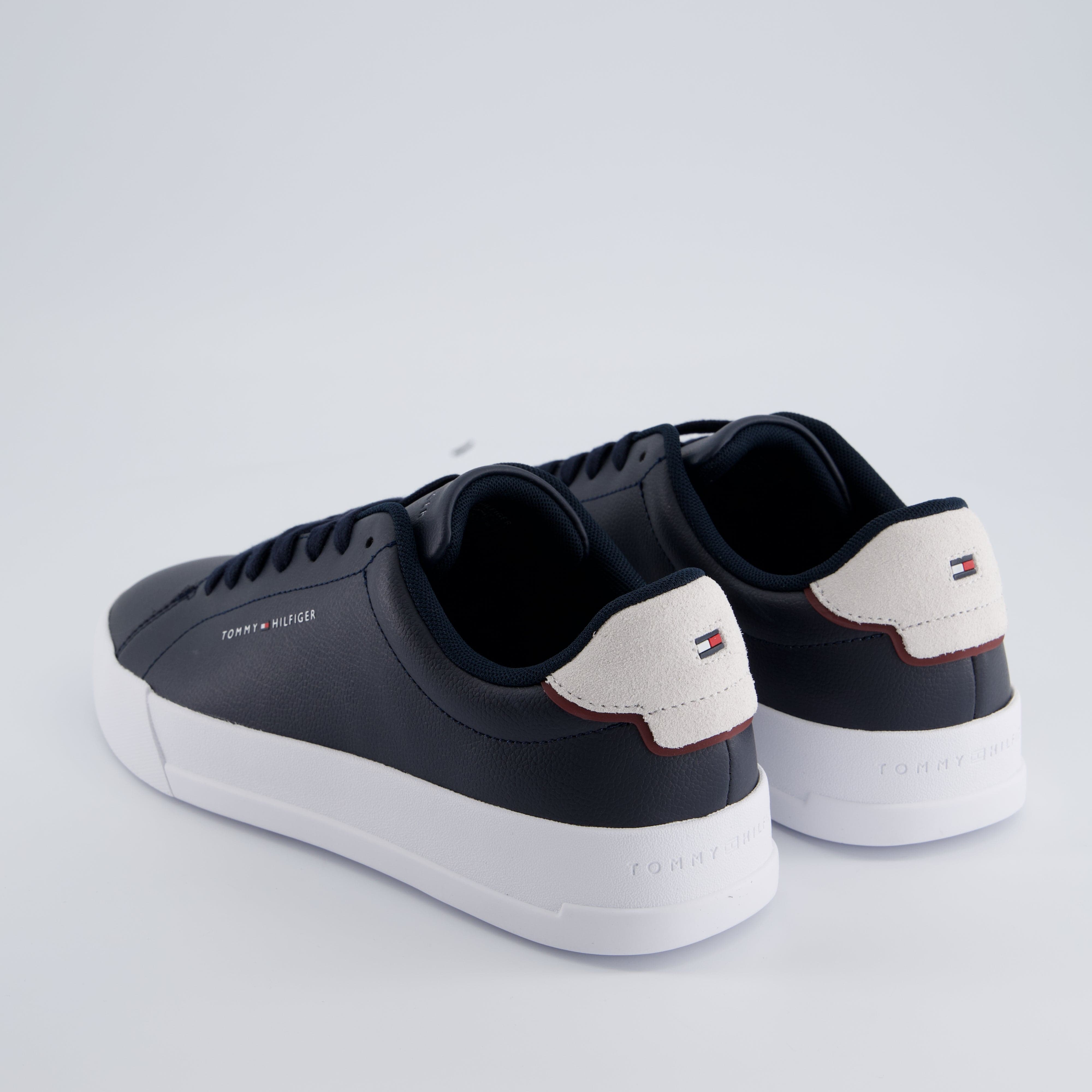 HILFIGER Herrenschuh - Sneaker Sneaker Court Lth Detail Ess