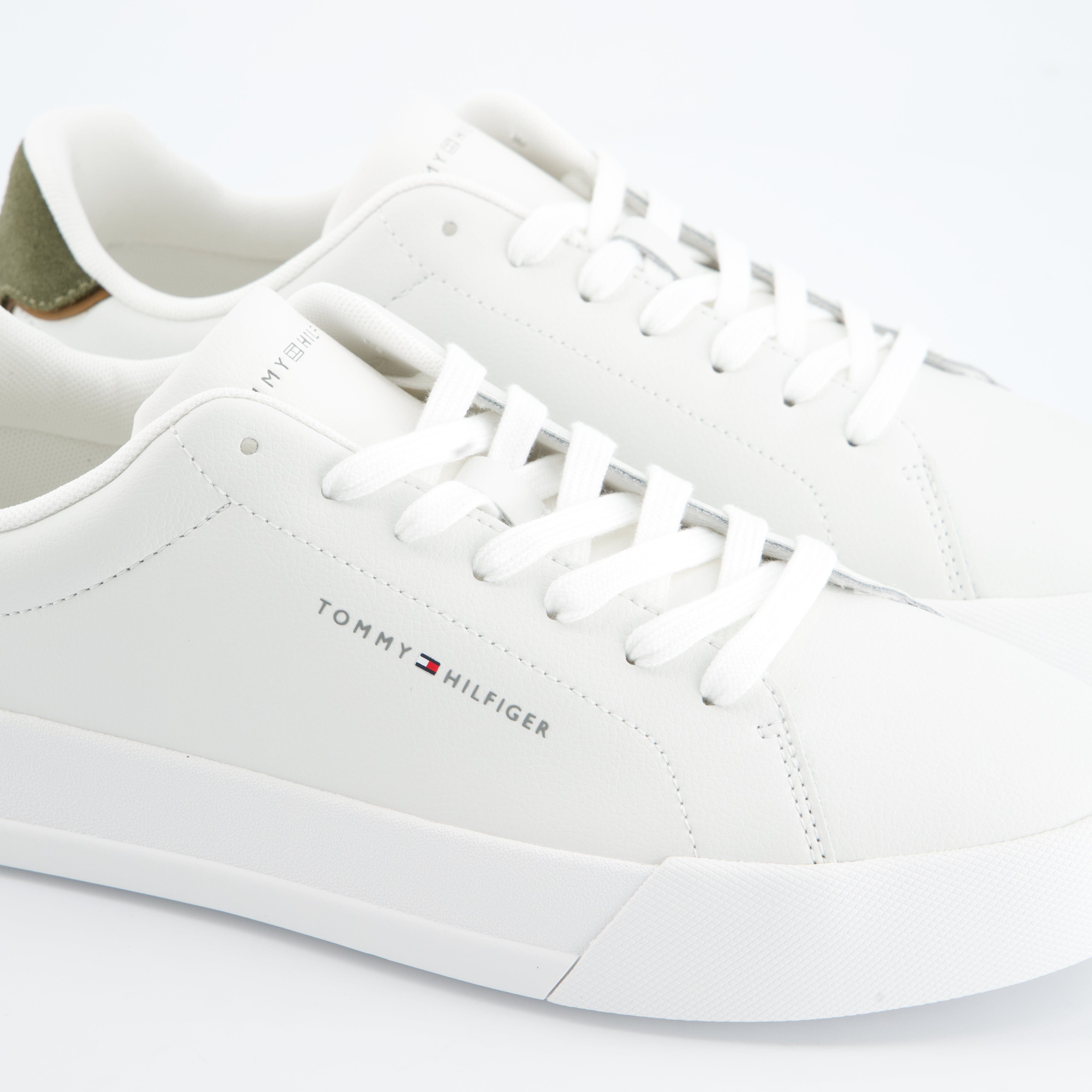 HILFIGER Herrenschuh - Sneaker Sneaker TH COURT LTH DETAIL ESS
