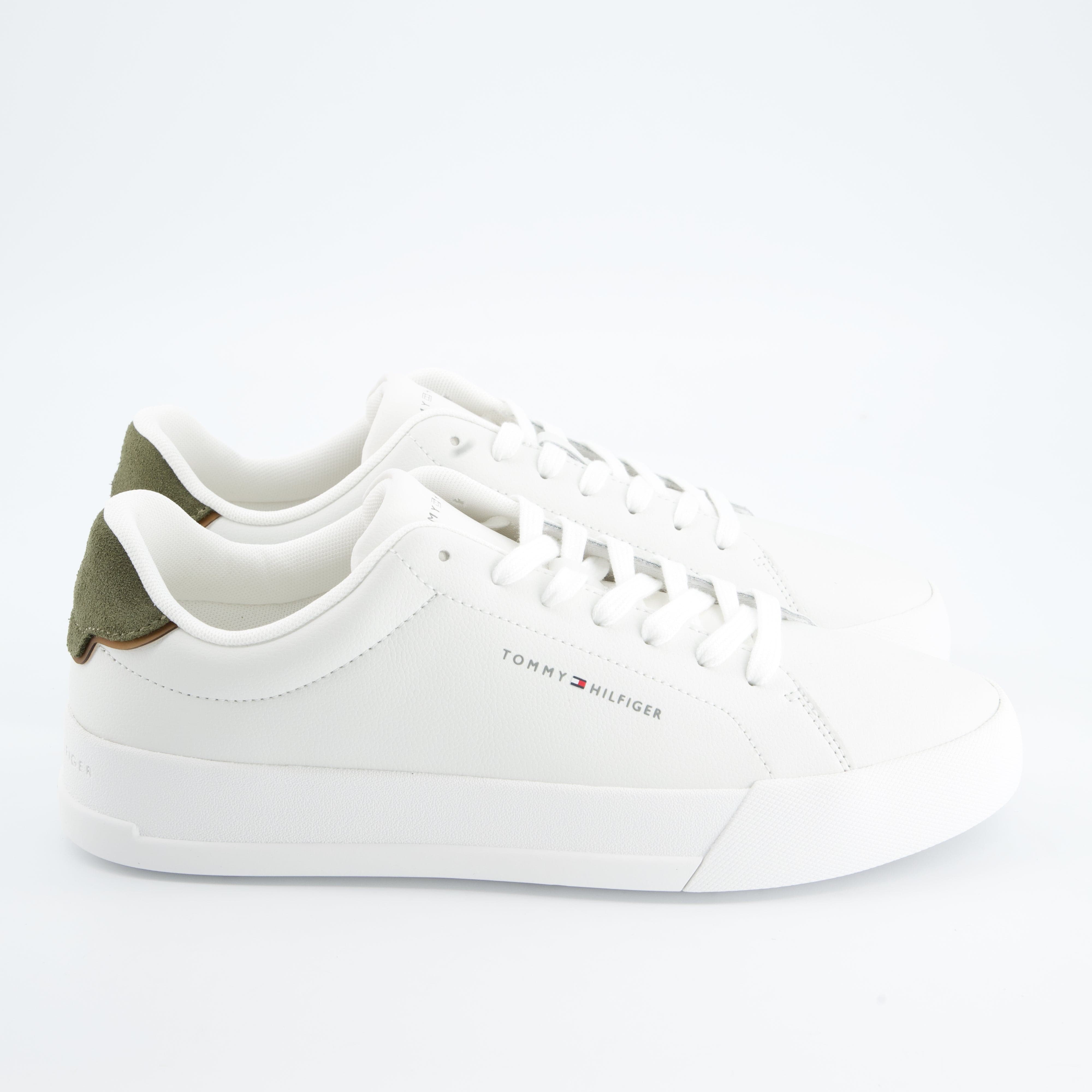 HILFIGER Herrenschuh - Sneaker Sneaker TH COURT LTH DETAIL ESS