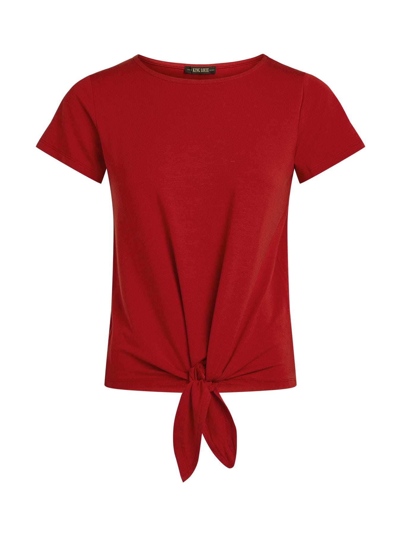 King Louie Bekleidung Damen - Oberteil Oberteil Knot Shirt Tulum