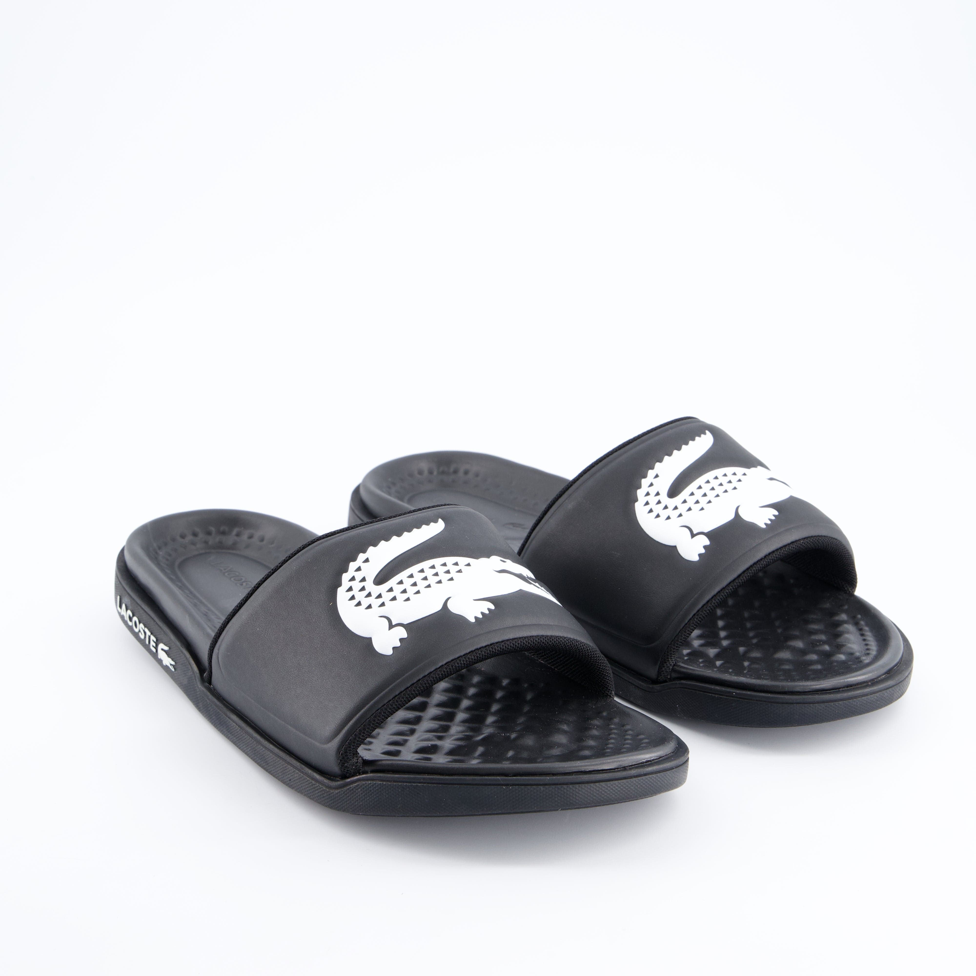 LACOSTE Herrenschuh - Hausschuh Hausschuh Serve Slide