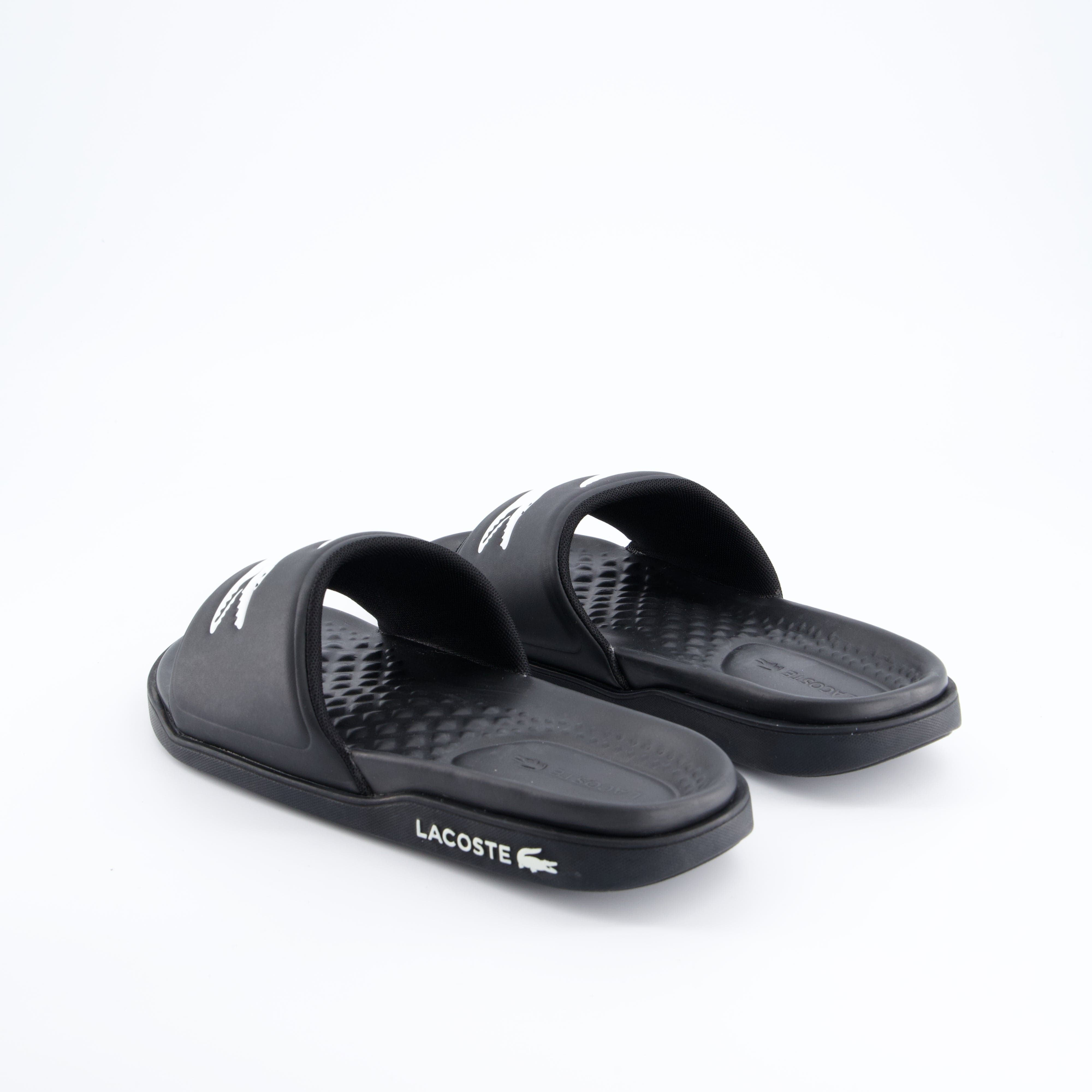 LACOSTE Herrenschuh - Hausschuh Hausschuh Serve Slide
