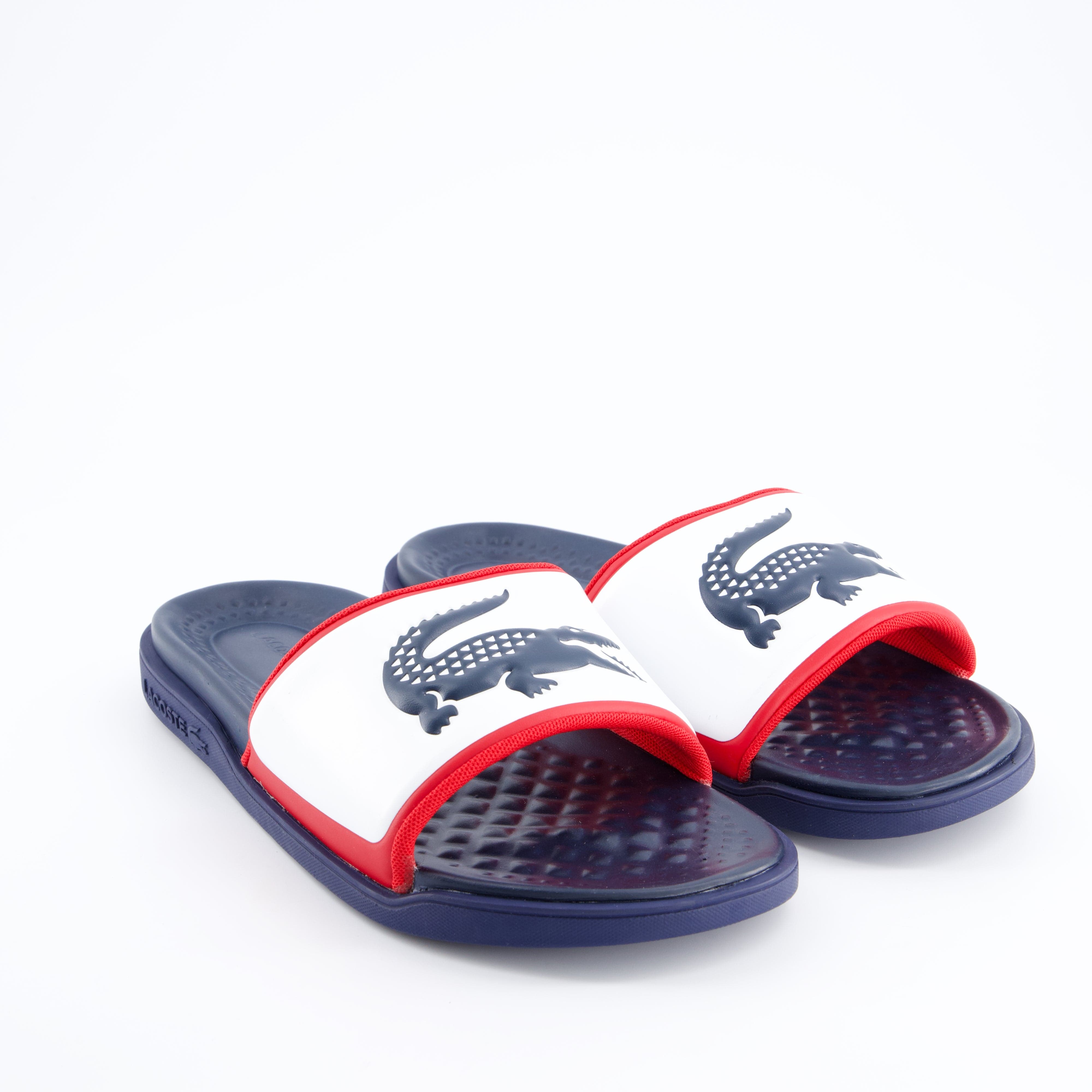 LACOSTE Herrenschuh - Pantoffel Pantoffel Serve Slide