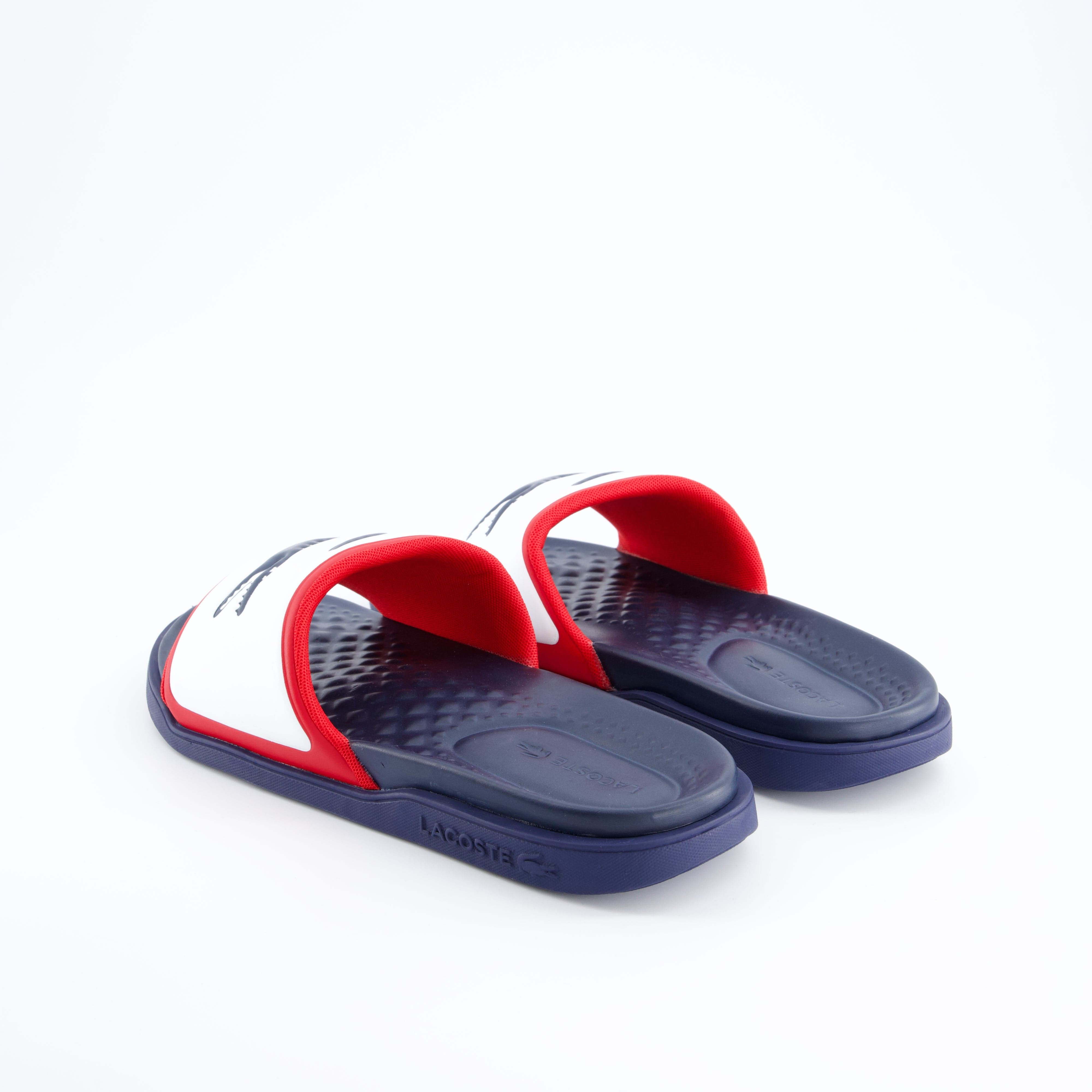 LACOSTE Herrenschuh - Pantoffel Pantoffel Serve Slide