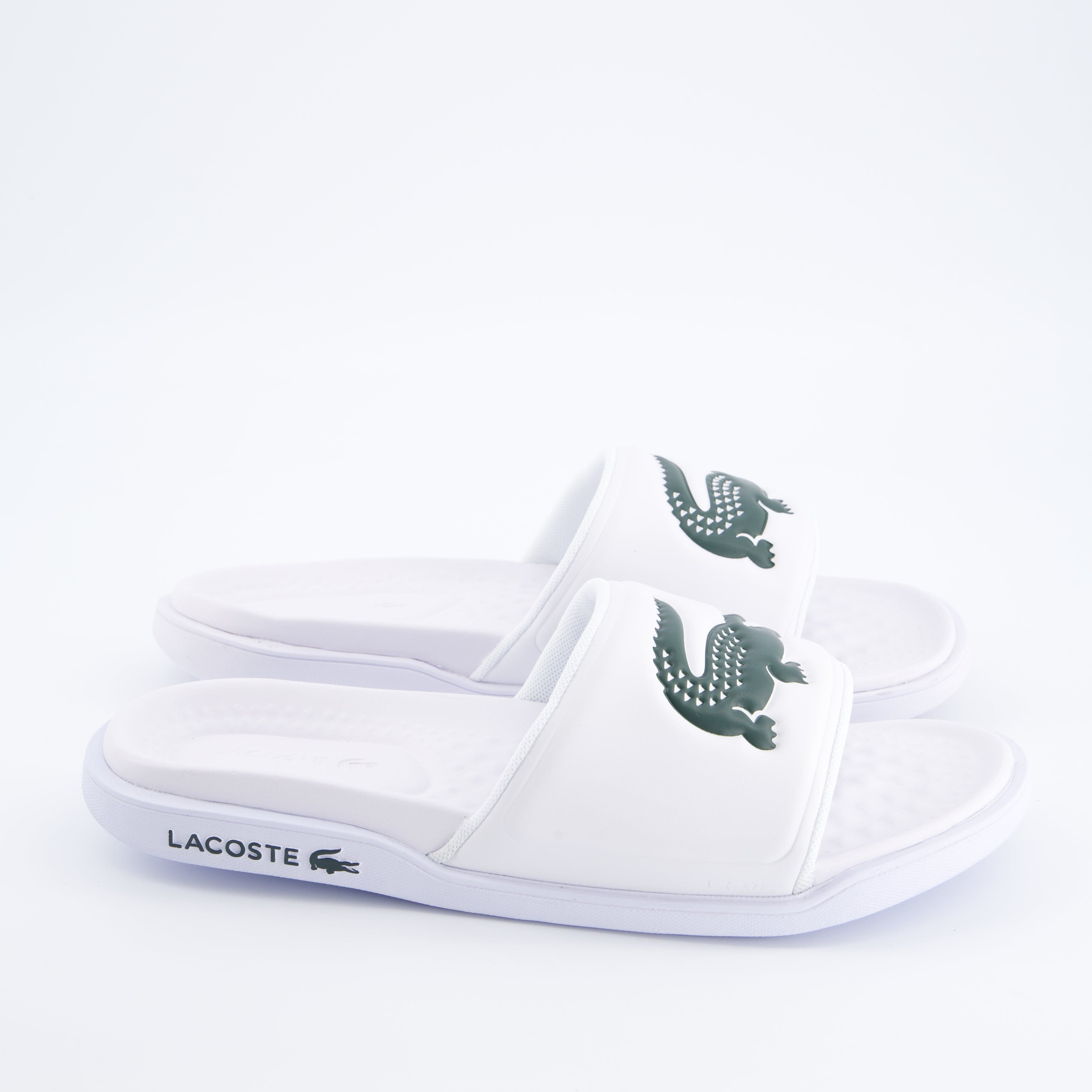 LACOSTE Herrenschuh - Pantoffel Pantoffel Serve Slide