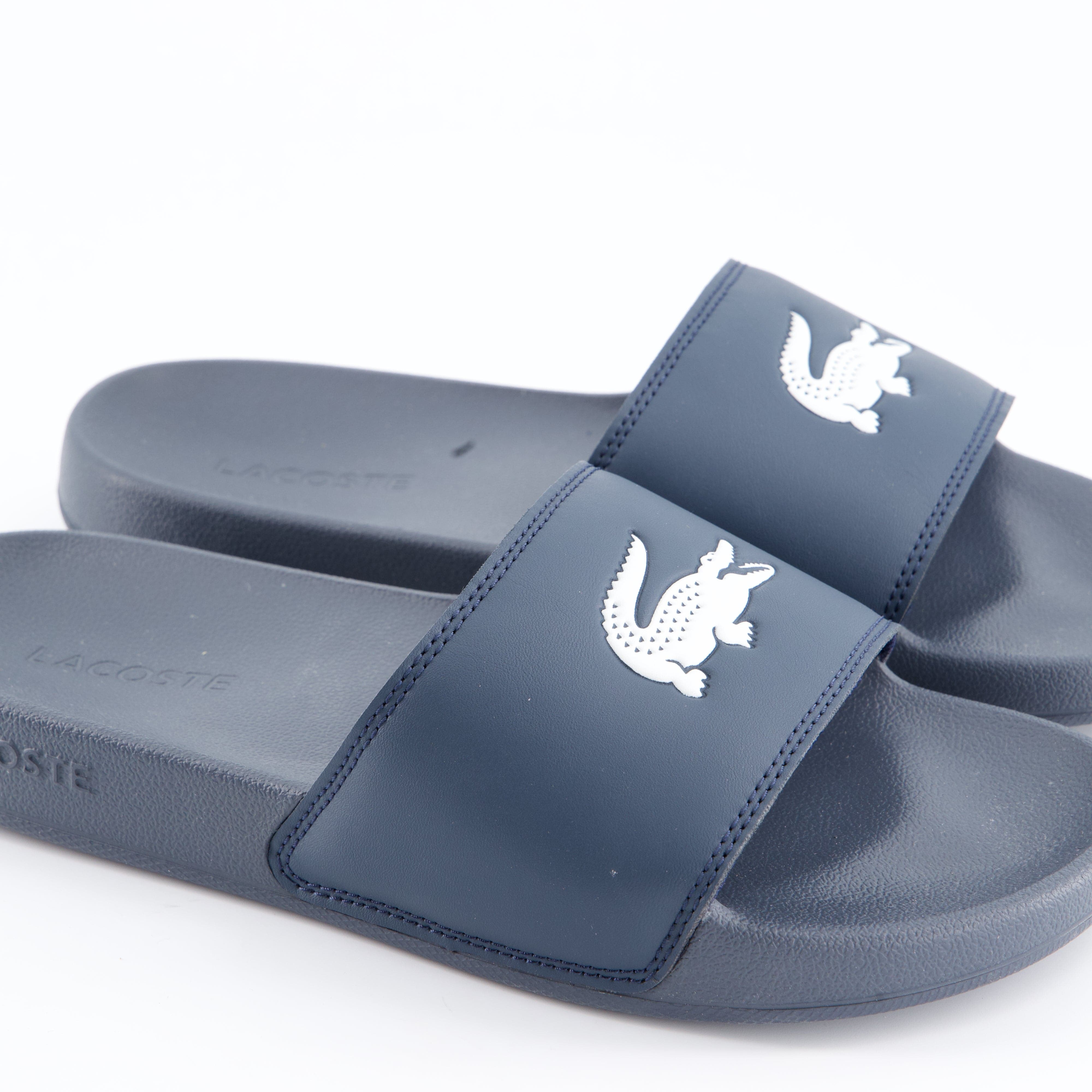 LACOSTE Herrenschuh - Pantoffel Pantoffel Serve Slide