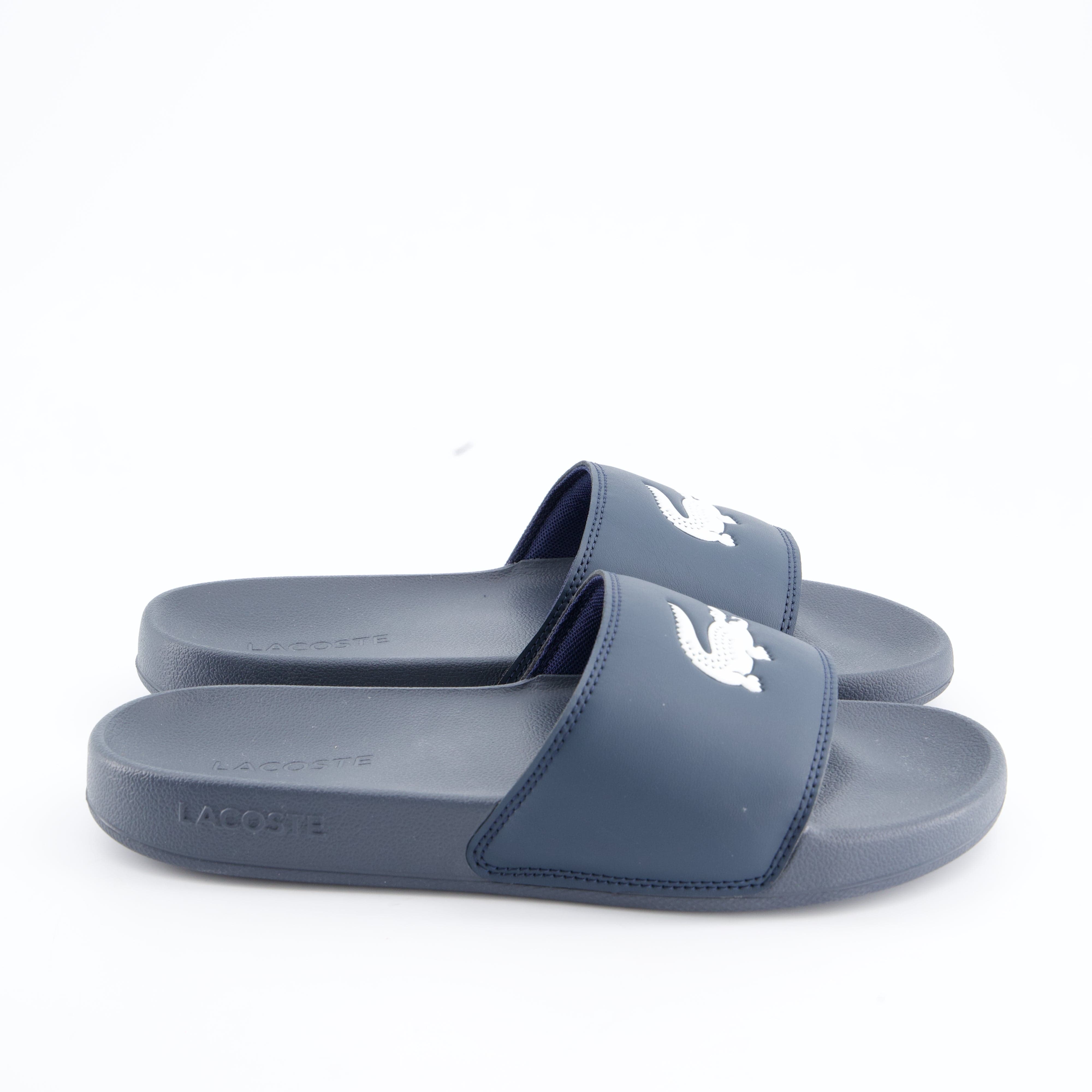 LACOSTE Herrenschuh - Pantoffel Pantoffel Serve Slide