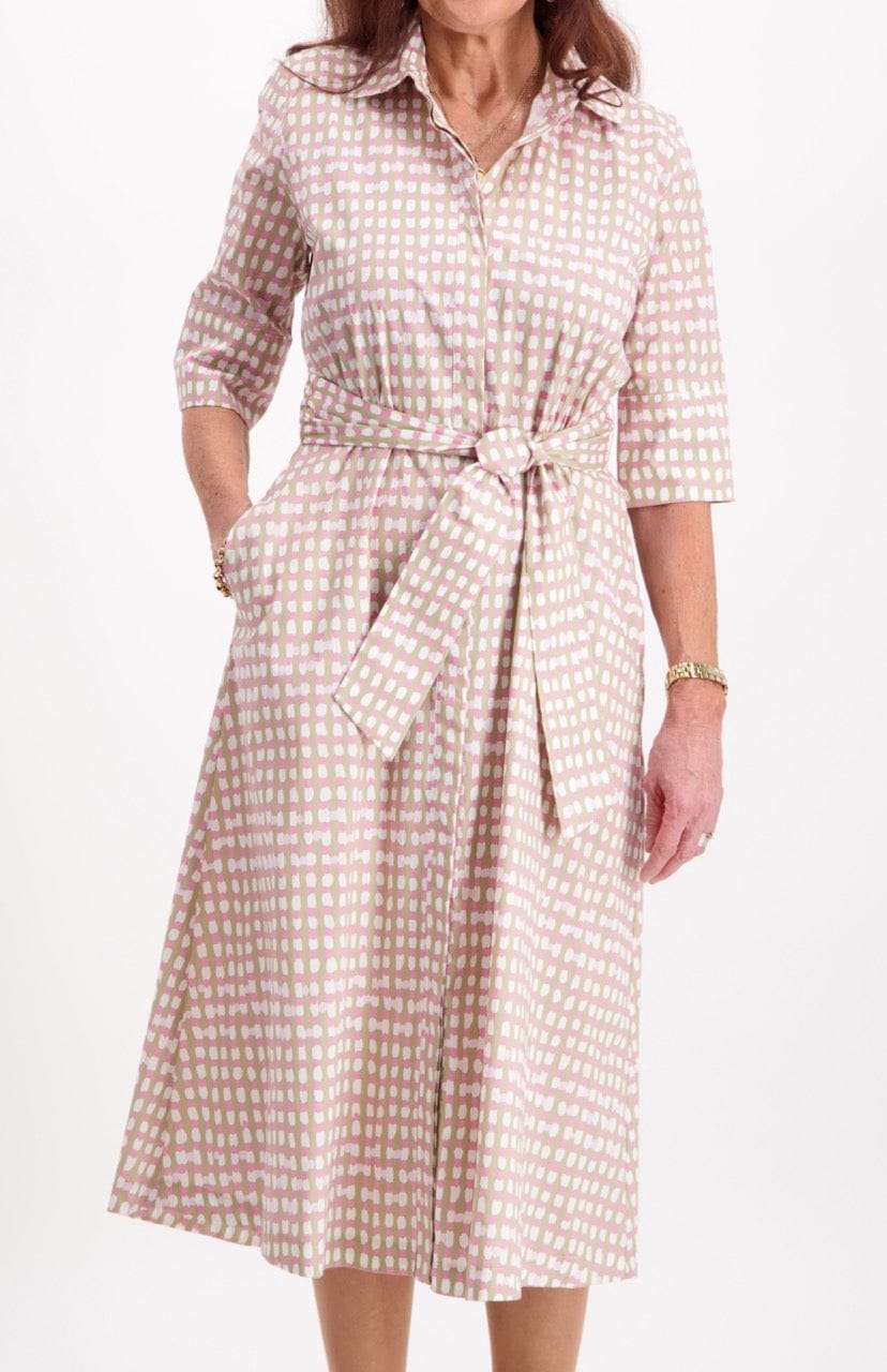 LaSalle Amsterdam Bekleidung Damen - Kleid Kleid A-Line Shirt Dress