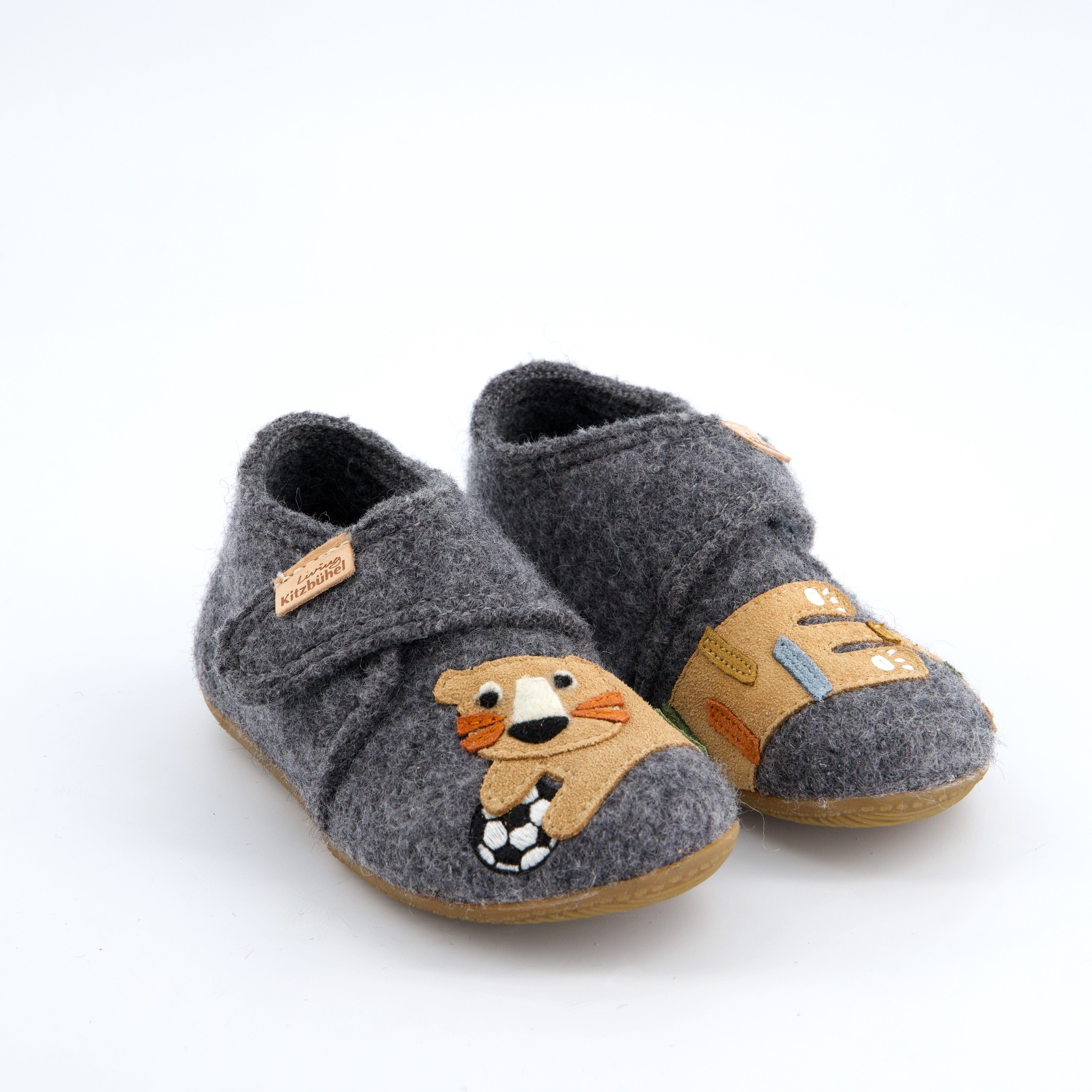 Living Kitzbühel Burschenschuhe - Hausschuh, Hausschuh Tiger & Fussball