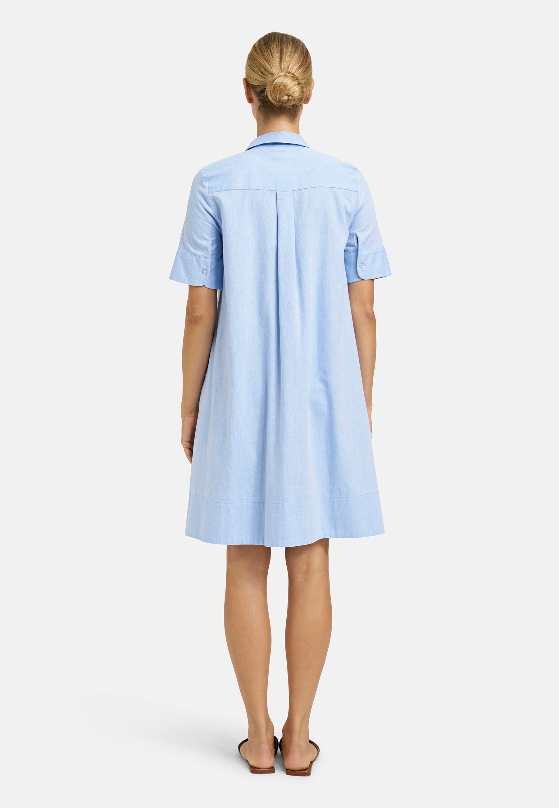 Milano Italy Bekleidung Damen - Kleid Kleid SHIRTDRESS 1/2 SLEEVE