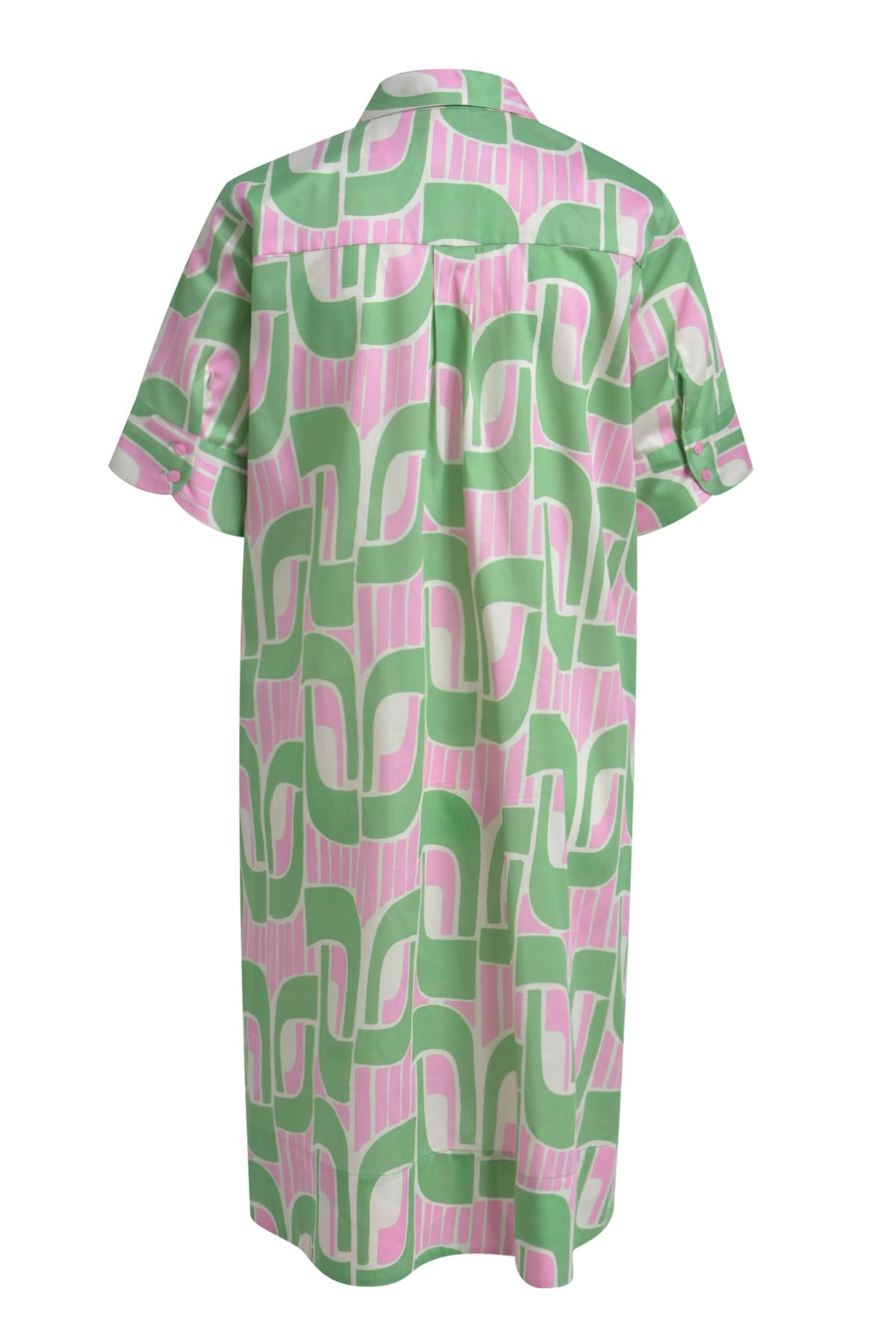 Milano Italy Bekleidung Damen - Kleid Kleid SHIRTDRESS 1/2 SLEEVE