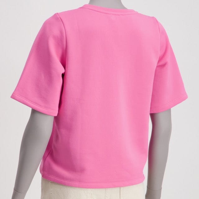 Milano Italy Bekleidung Damen - Oberteil Oberteil ROUNDNECK SWEATSHIRT 1/2 SLEEVE W/