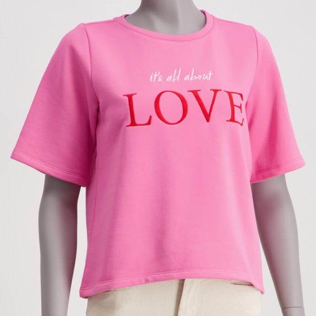 Milano Italy Bekleidung Damen - Oberteil Oberteil ROUNDNECK SWEATSHIRT 1/2 SLEEVE W/