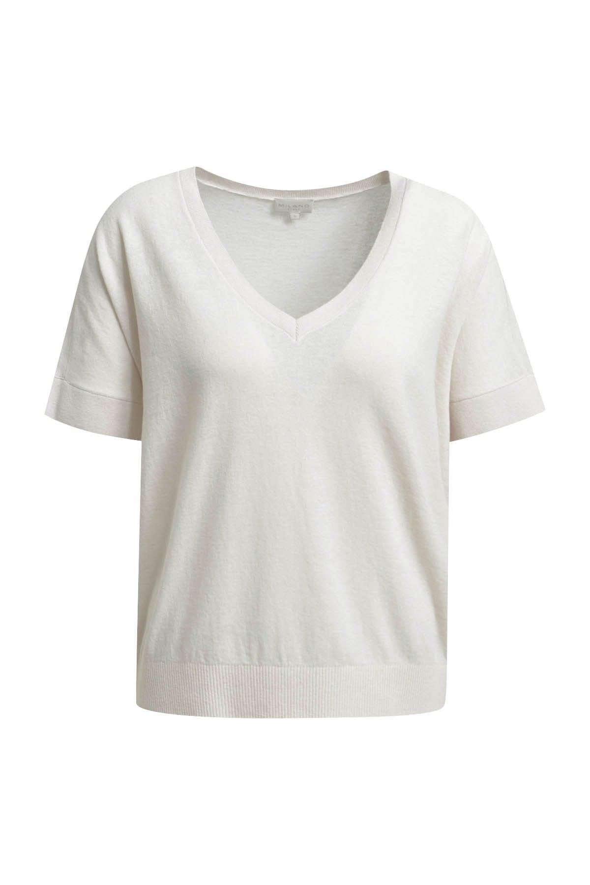 Milano Italy Bekleidung Damen - Oberteil Oberteil V-NECK SLEEVELESS PULLOVER