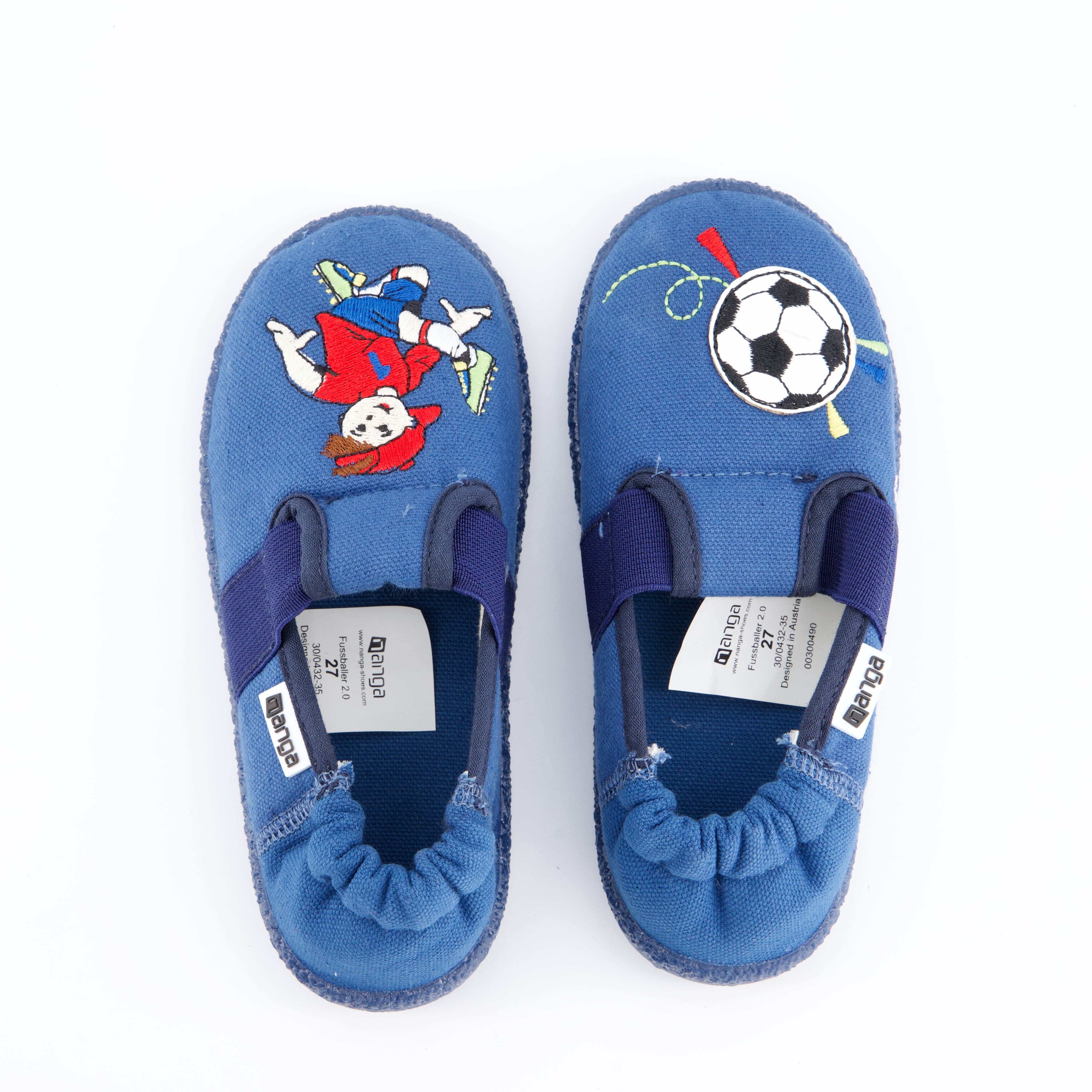 Nanga Burschenschuhe - Hausschuh Hausschuh Fussballer 2.0