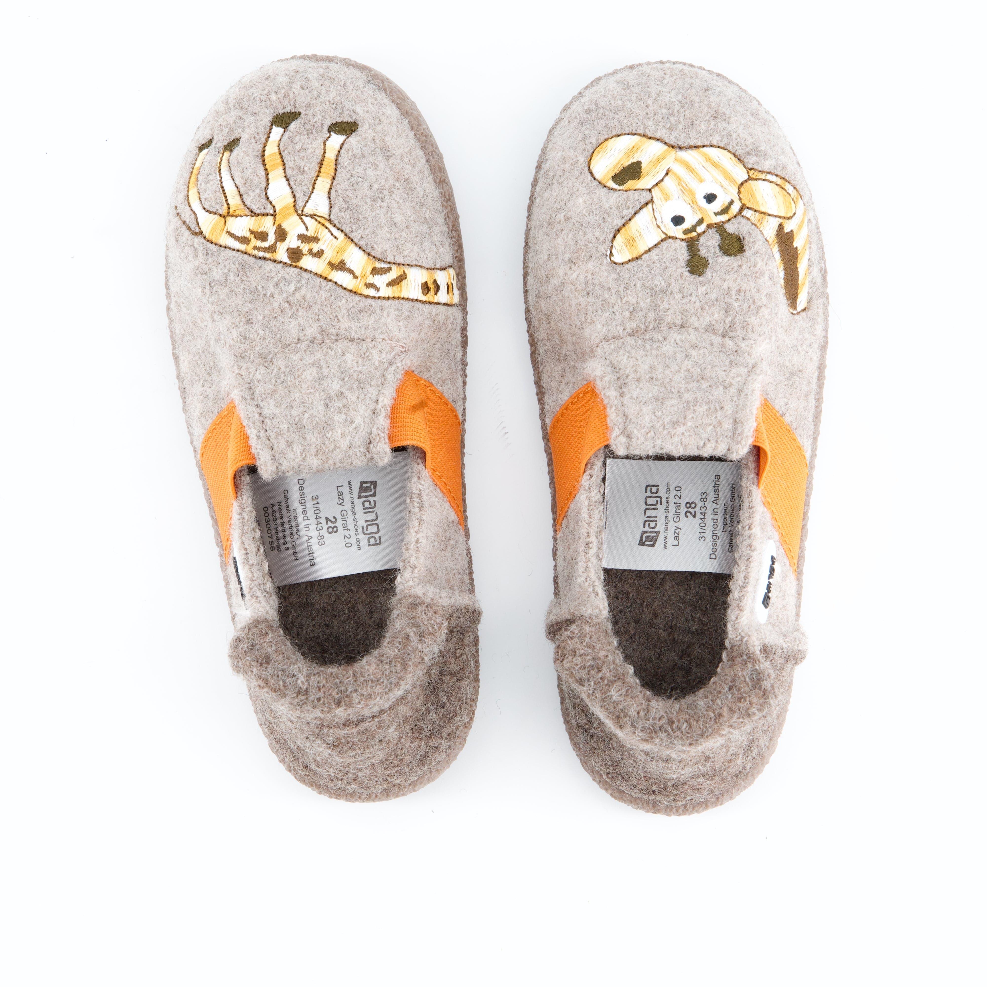 Nanga Burschenschuhe - Hausschuh Hausschuh Lazy Giraffe