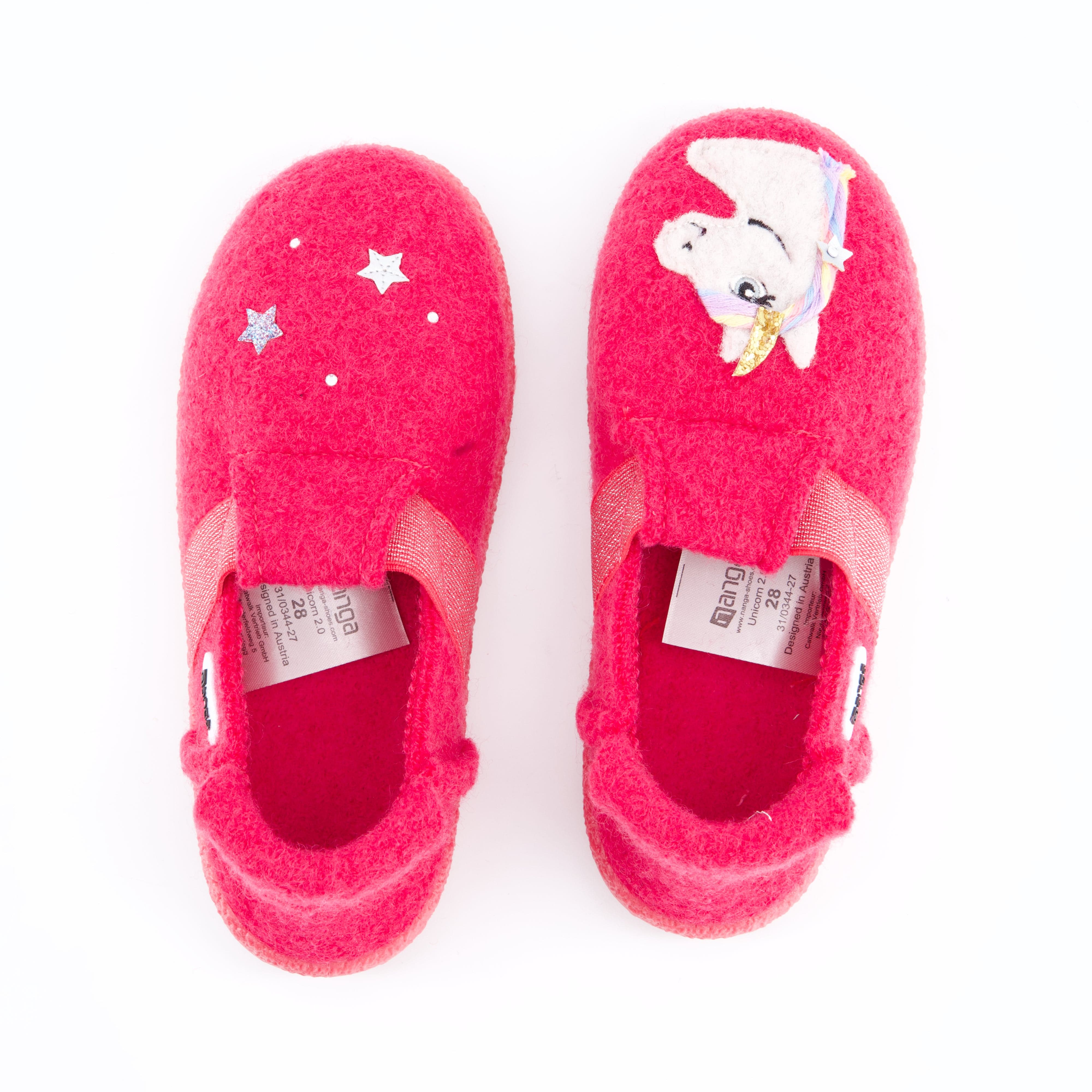 Nanga Mädchenschuhe - Hausschuh Hausschuh Unicorn