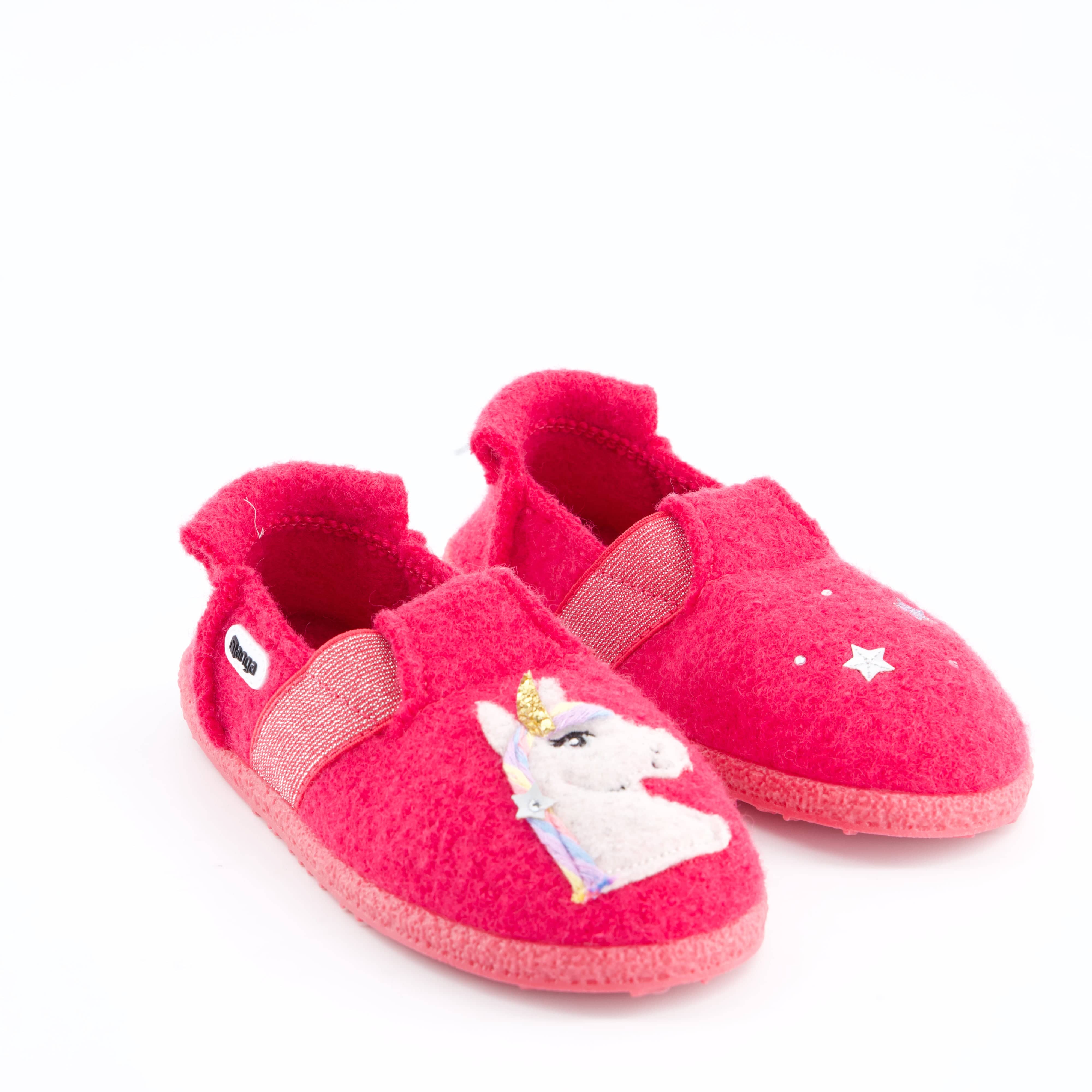 Nanga Mädchenschuhe - Hausschuh Hausschuh Unicorn