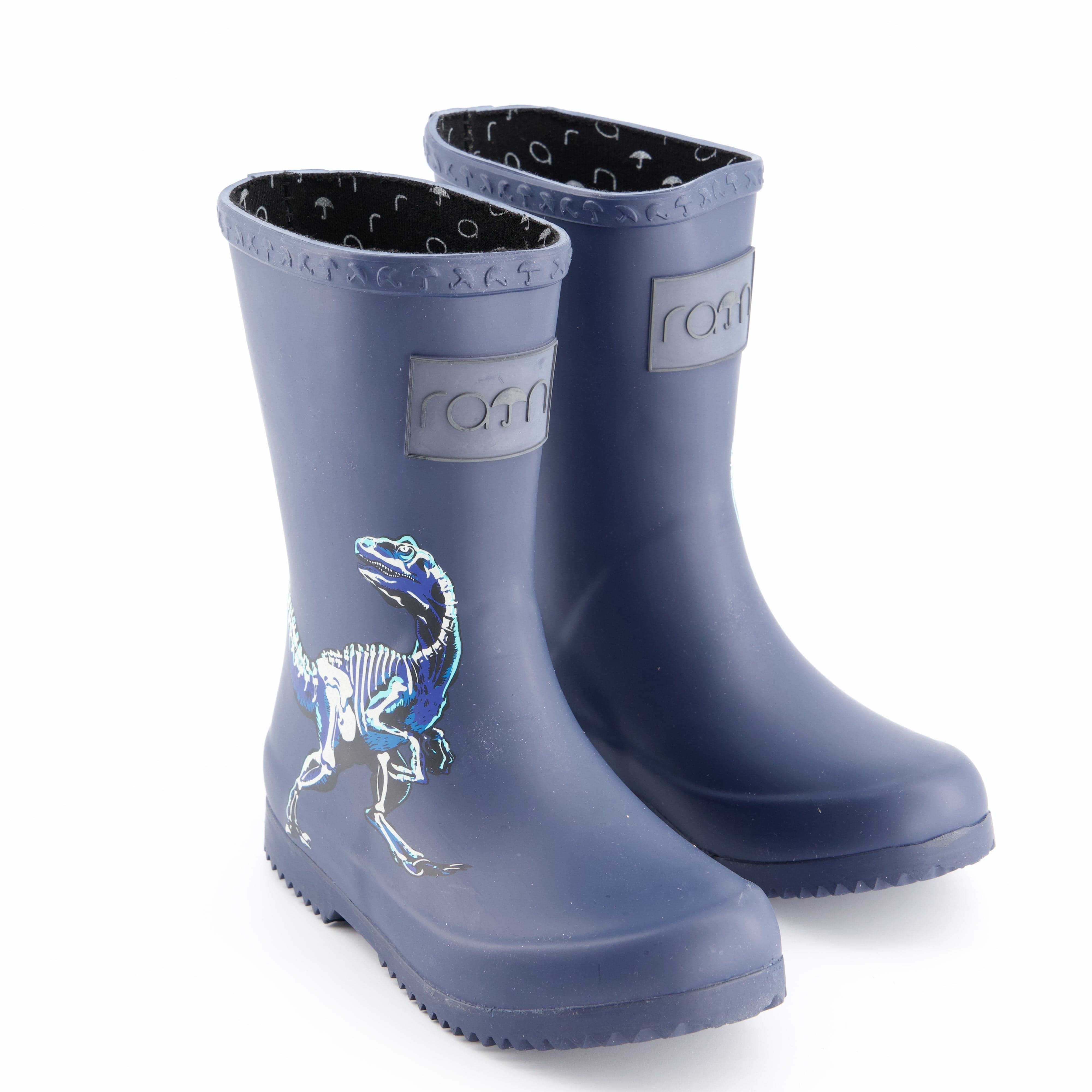 Rajnboots B - Gummistiefel, G Dinos glow in Dark
