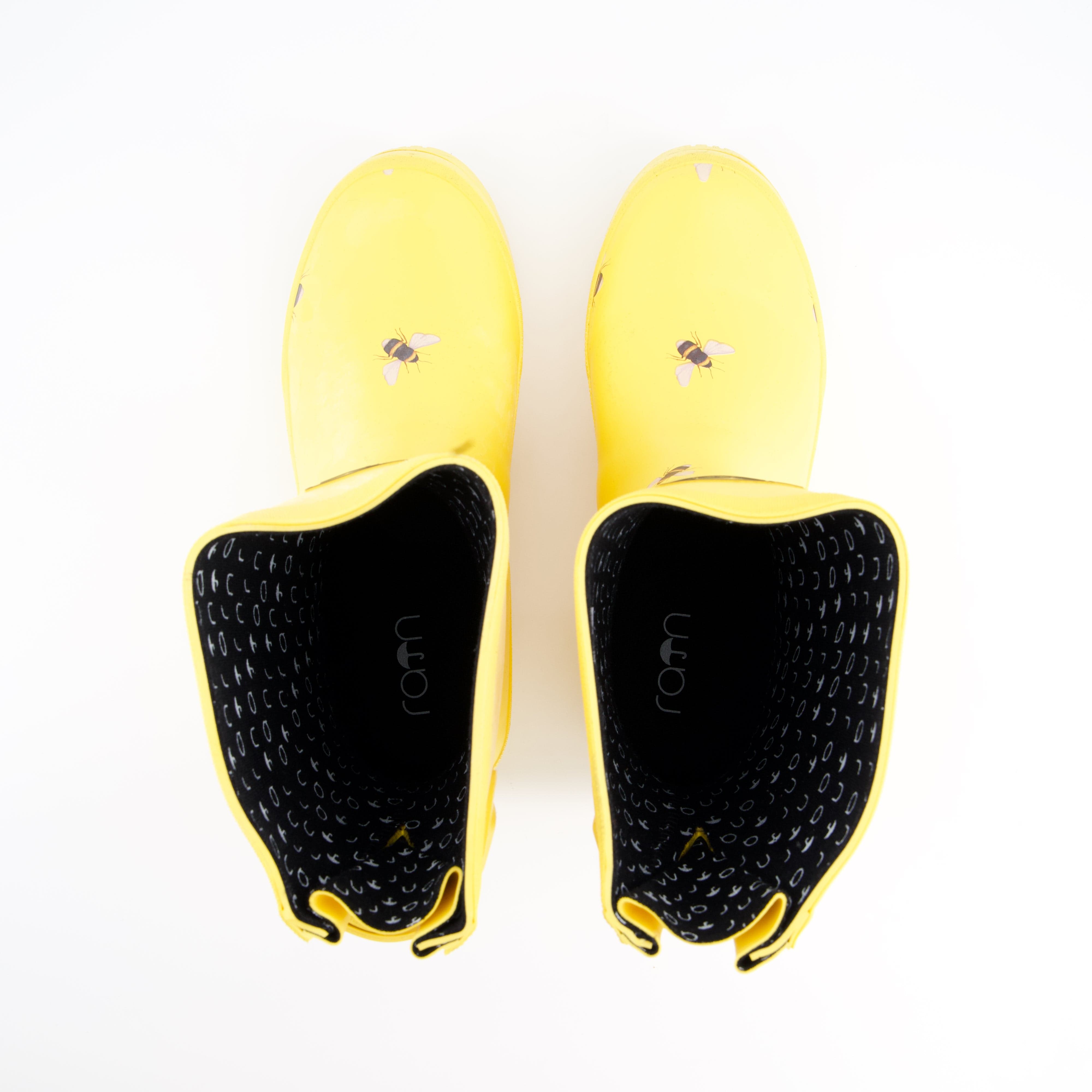 Rajnboots Damenschuhe - Stiefel Stiefel Bee yellow mid