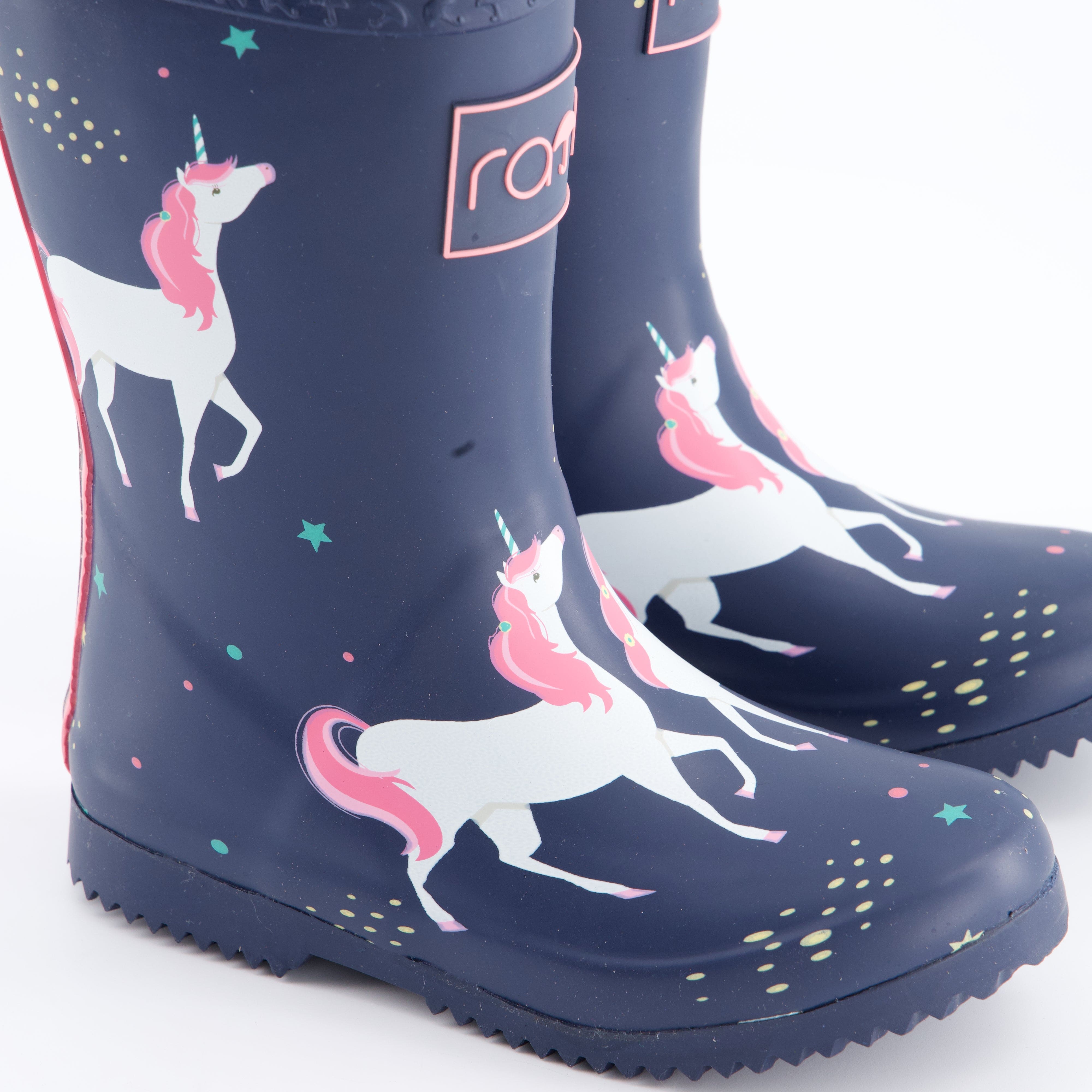 Rajnboots Mädchenschuhe - Gummistiefel Gummistiefel Unicorn