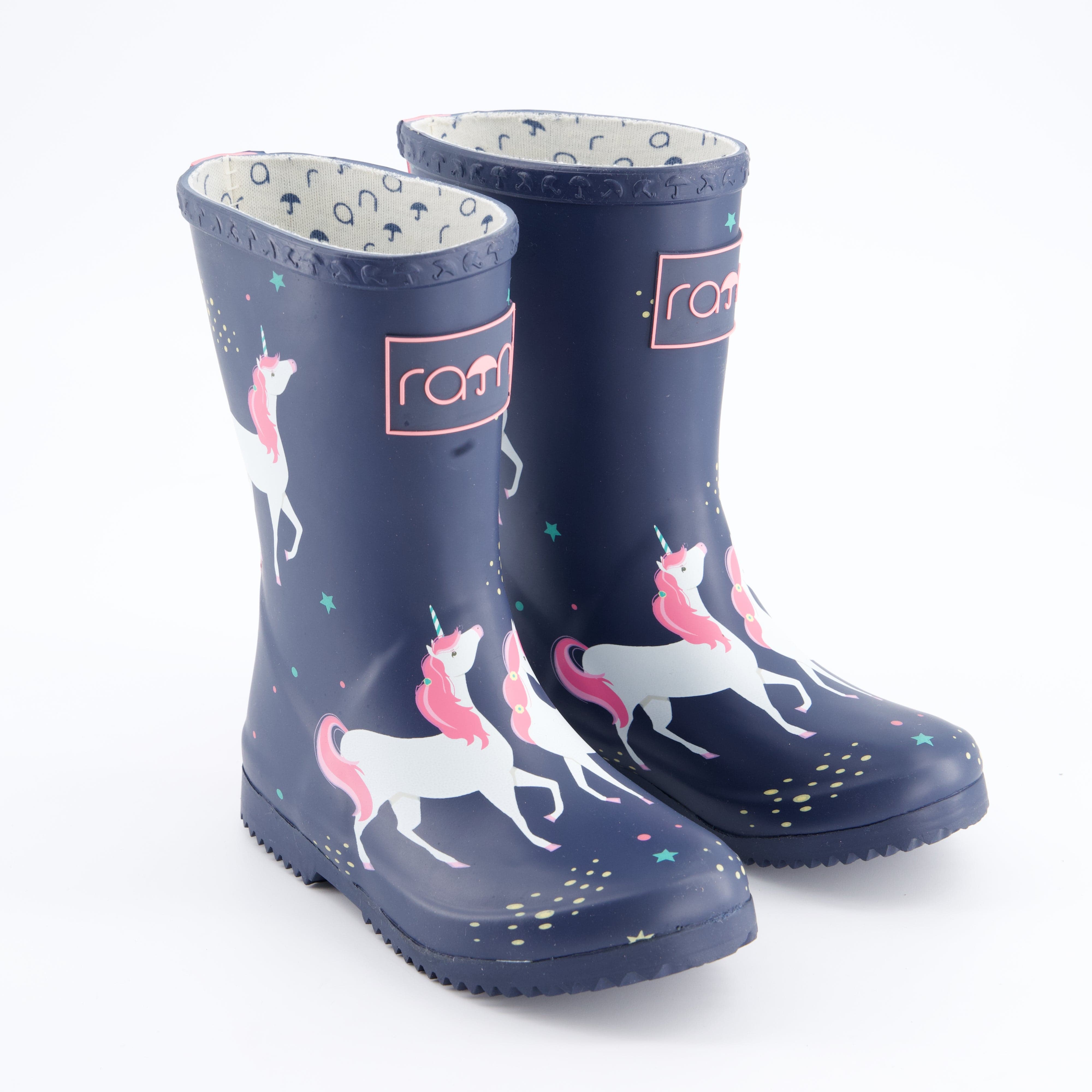 Rajnboots Mädchenschuhe - Gummistiefel Gummistiefel Unicorn