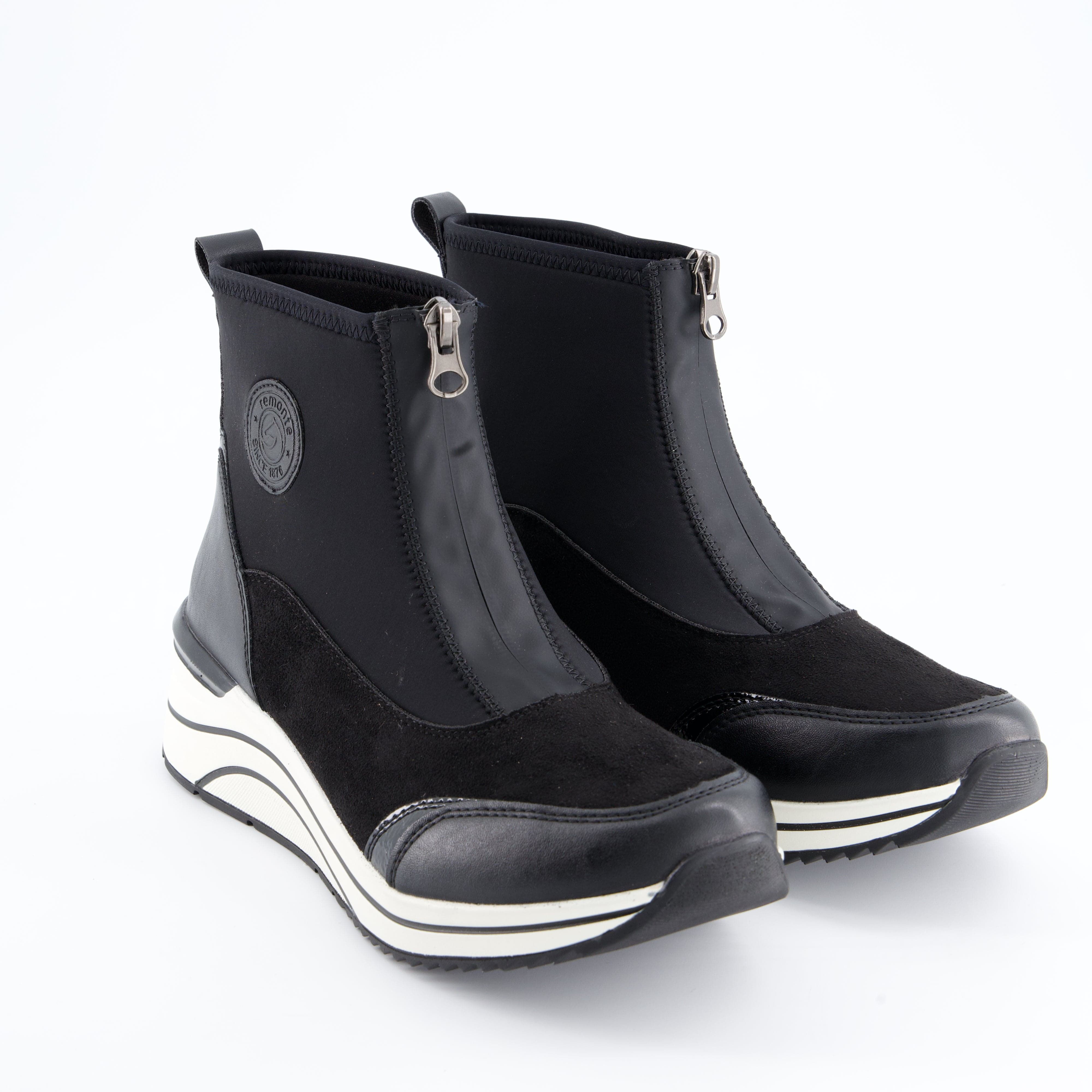 REMONTE Damenschuhe - Stiefelette Stiefelette D0T7802 D0T