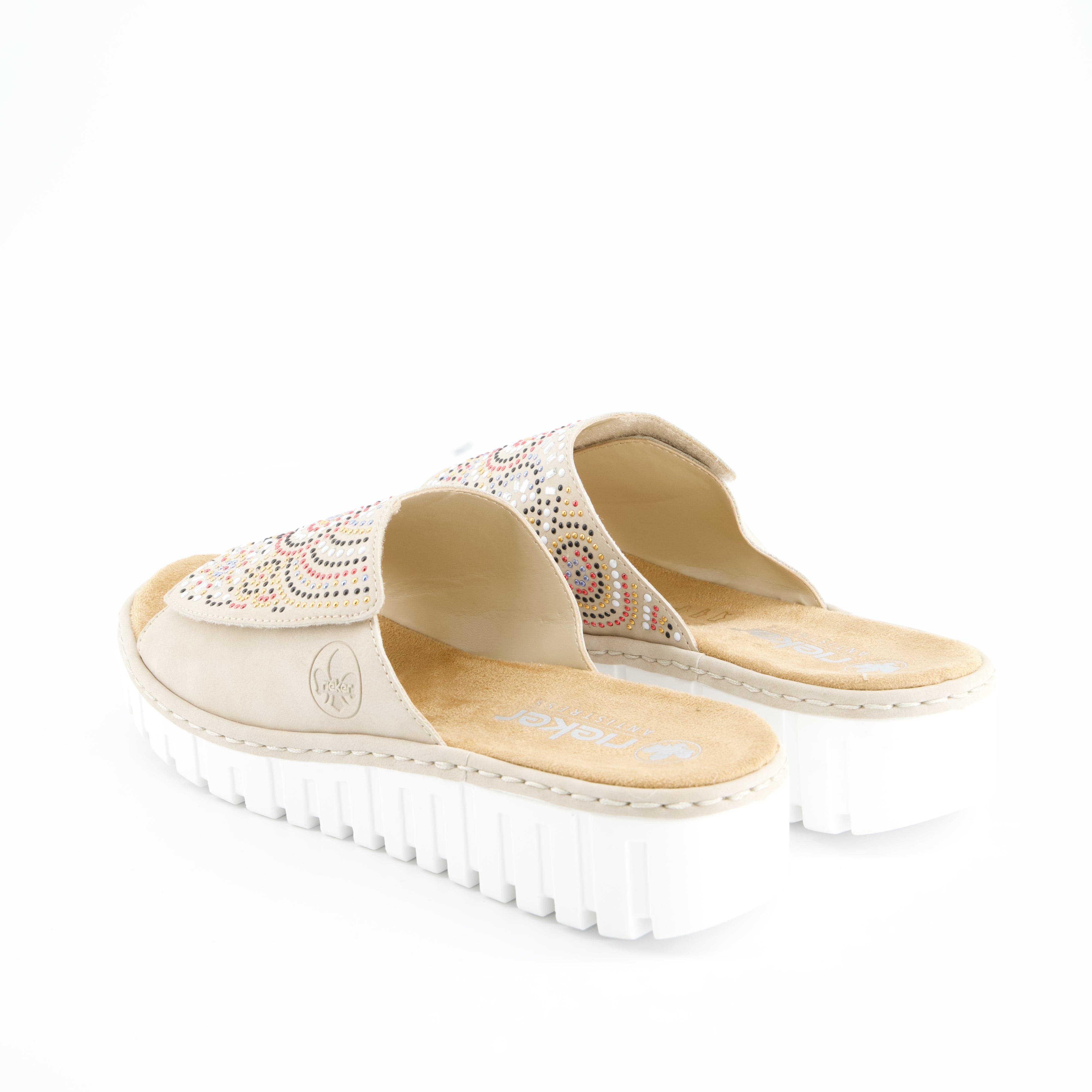 RIEKER Damenschuhe - Pantoffel Pantoffel