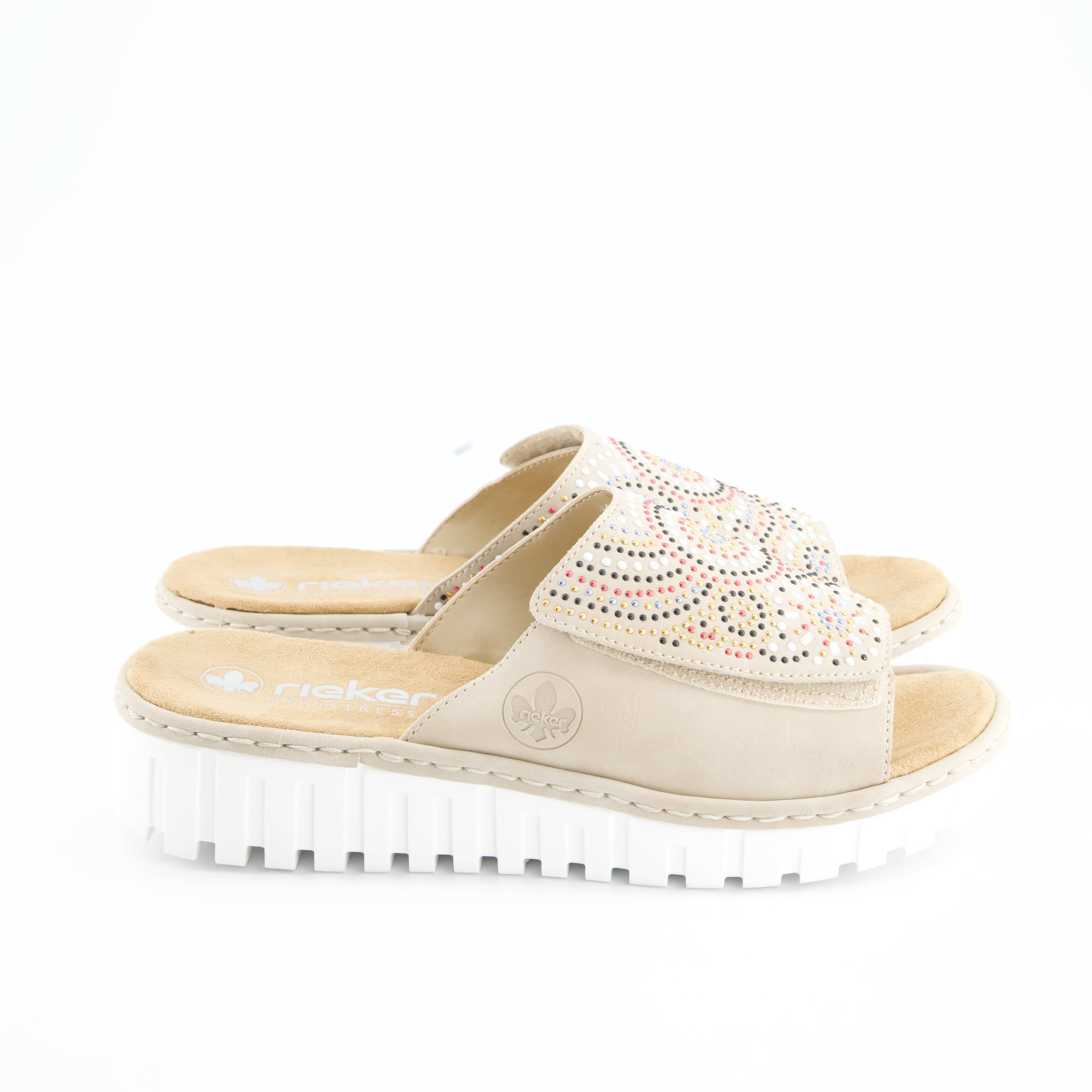 RIEKER Damenschuhe - Pantoffel Pantoffel