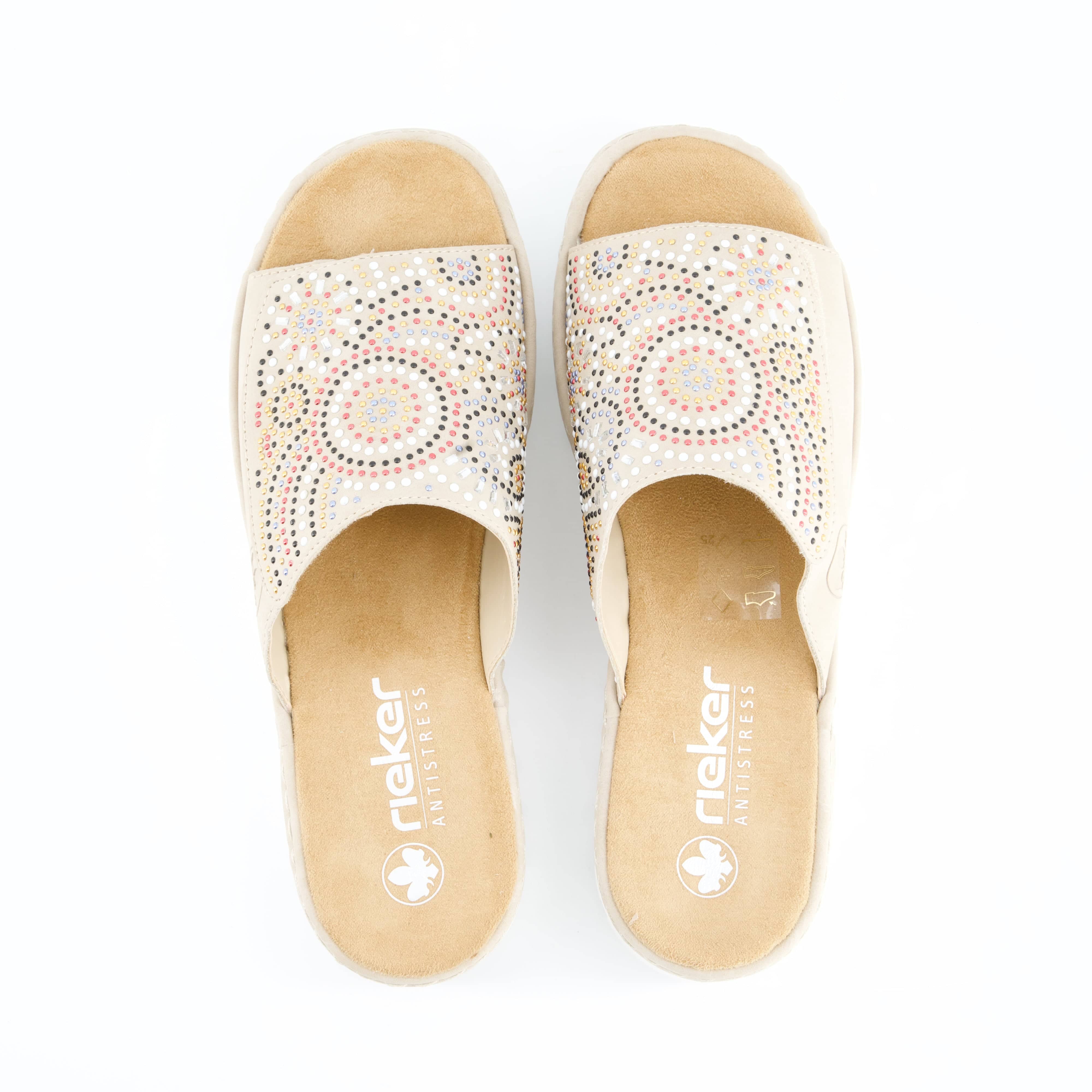 RIEKER Damenschuhe - Pantoffel Pantoffel