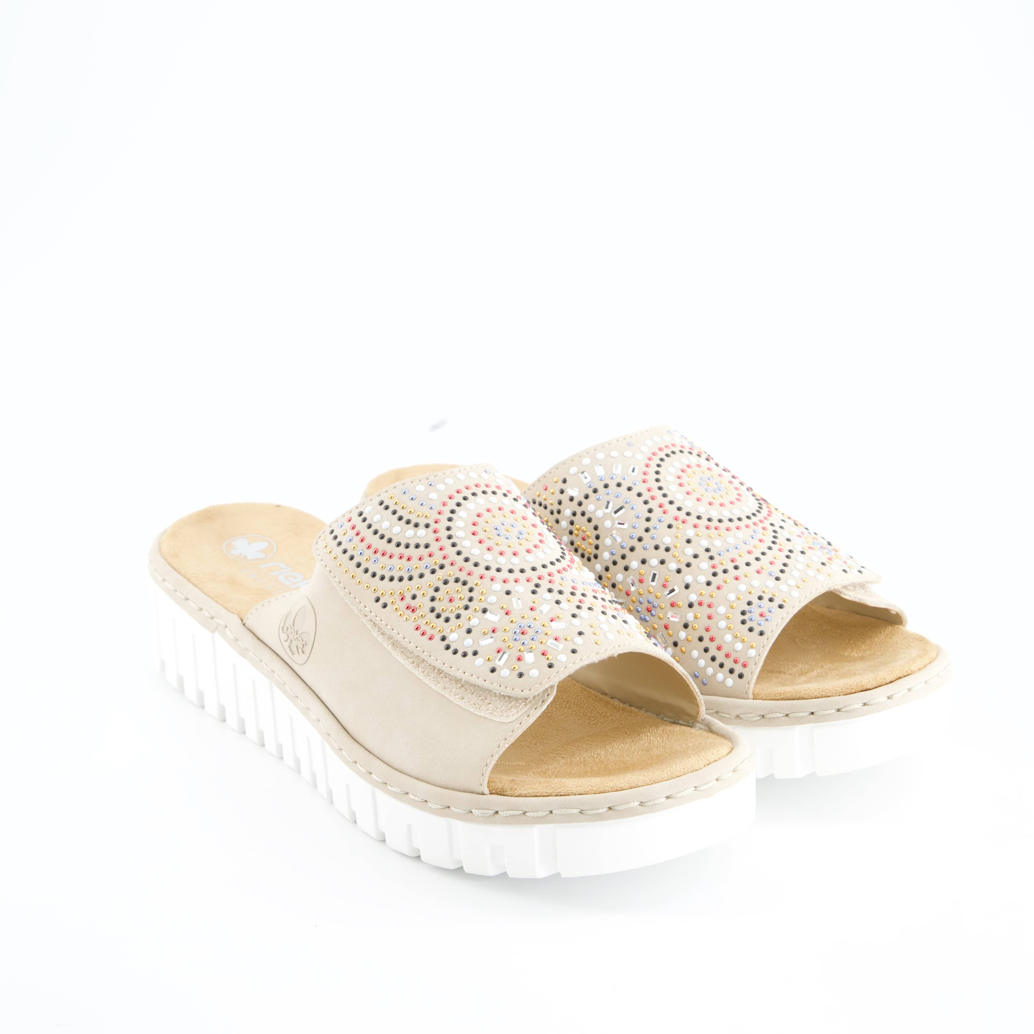 RIEKER Damenschuhe - Pantoffel Pantoffel