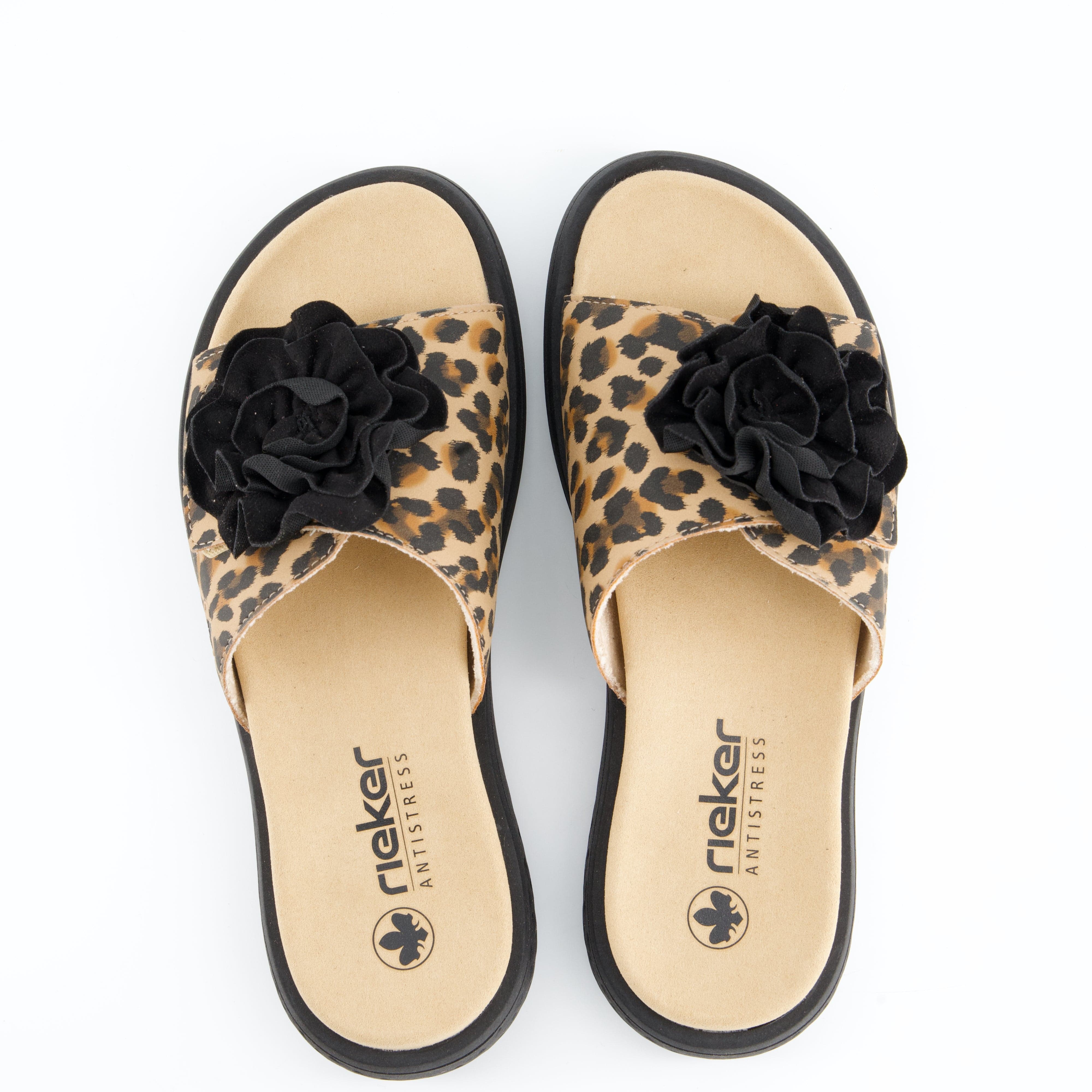 RIEKER Damenschuhe - Pantoffel Pantoffel