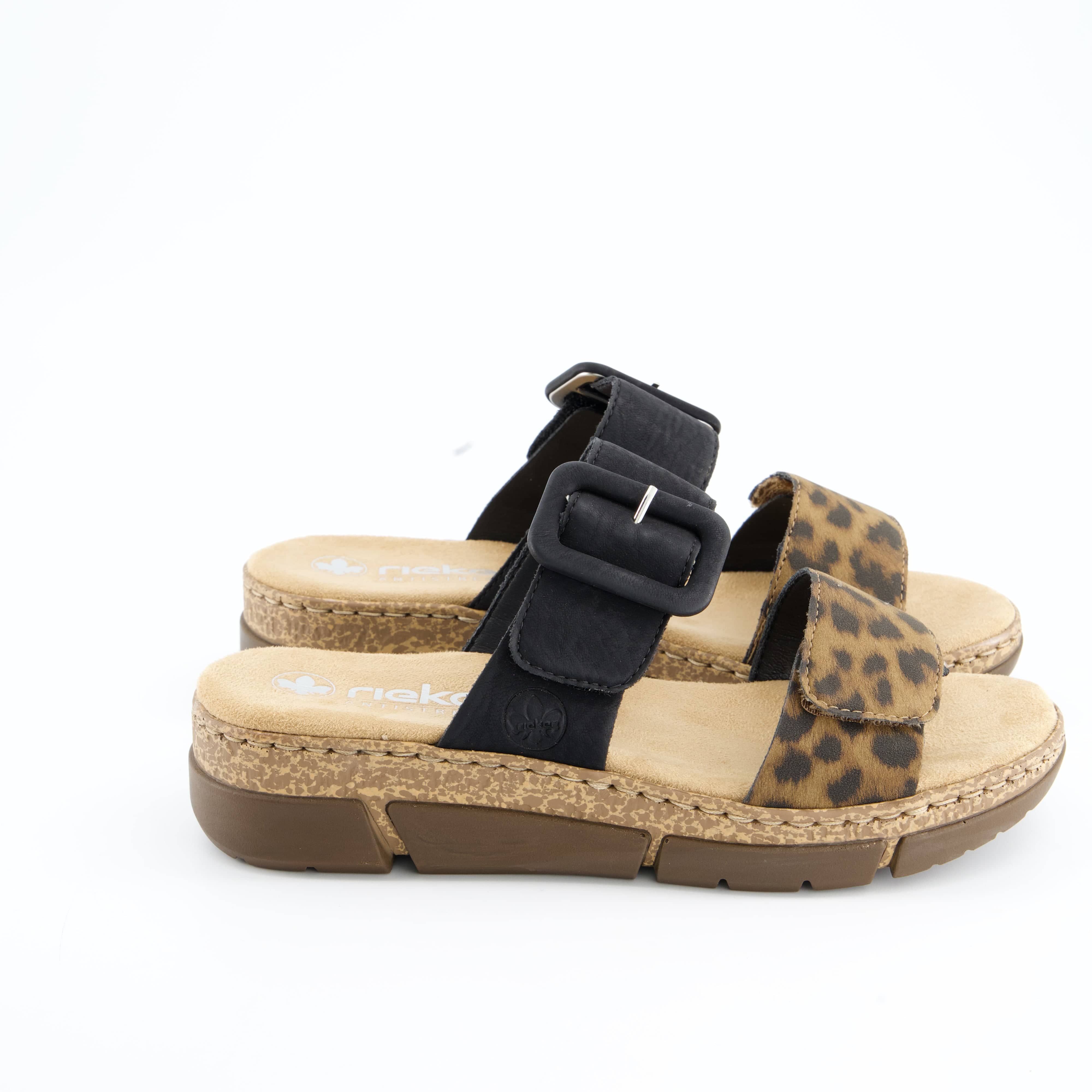 RIEKER Damenschuhe - Pantoffel Pantoffel