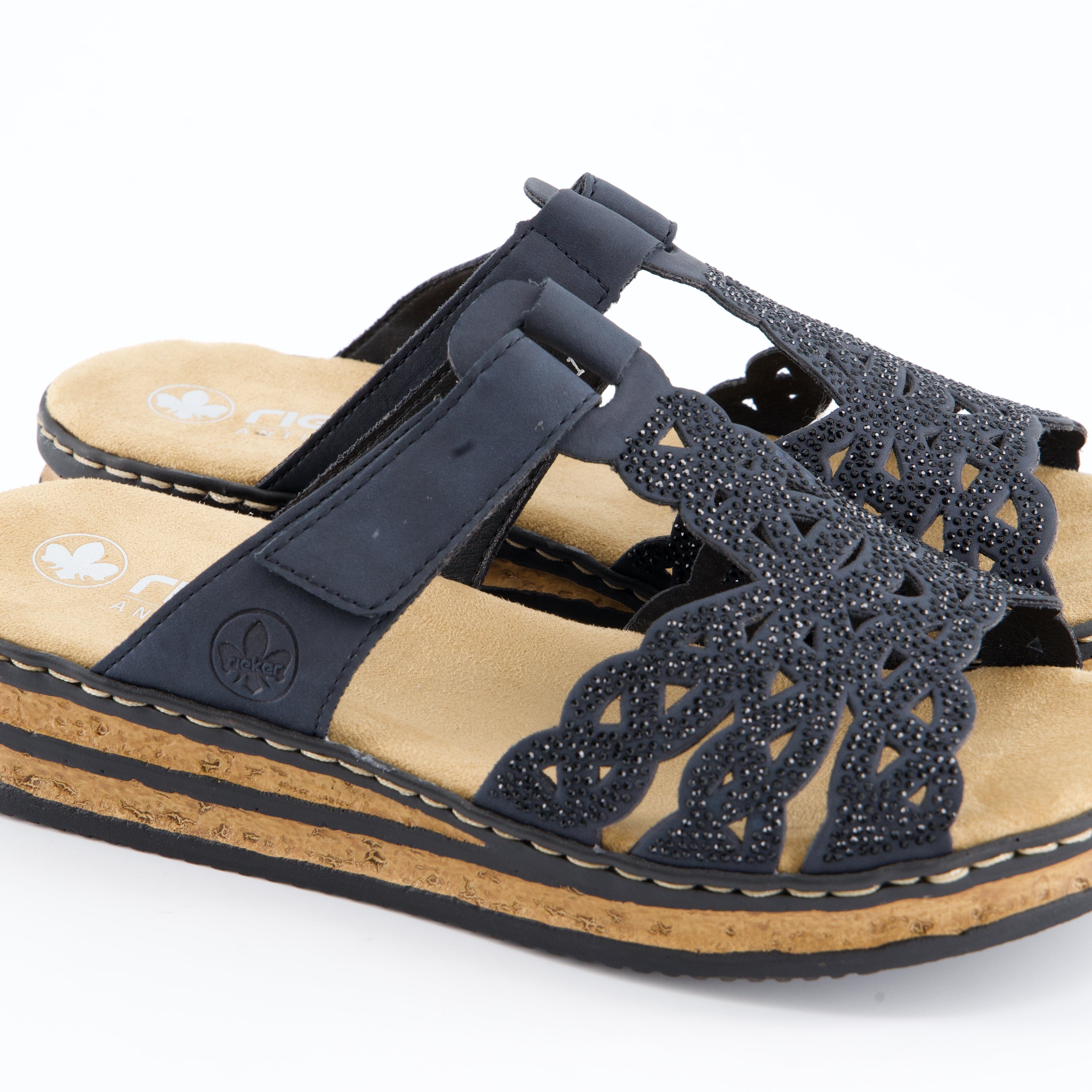 RIEKER Damenschuhe - Pantoffel Pantoffel